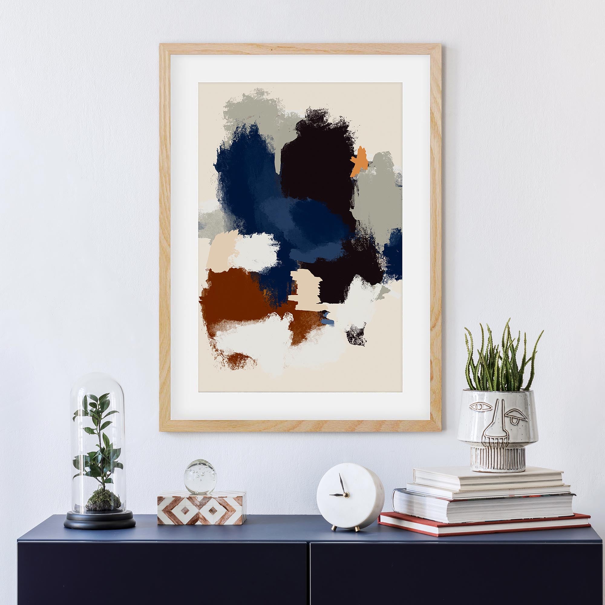 Abstract Paradigm II Framed Print