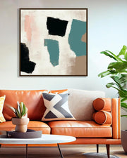 Rustic Shapes Fine Art Print-Abstract House
