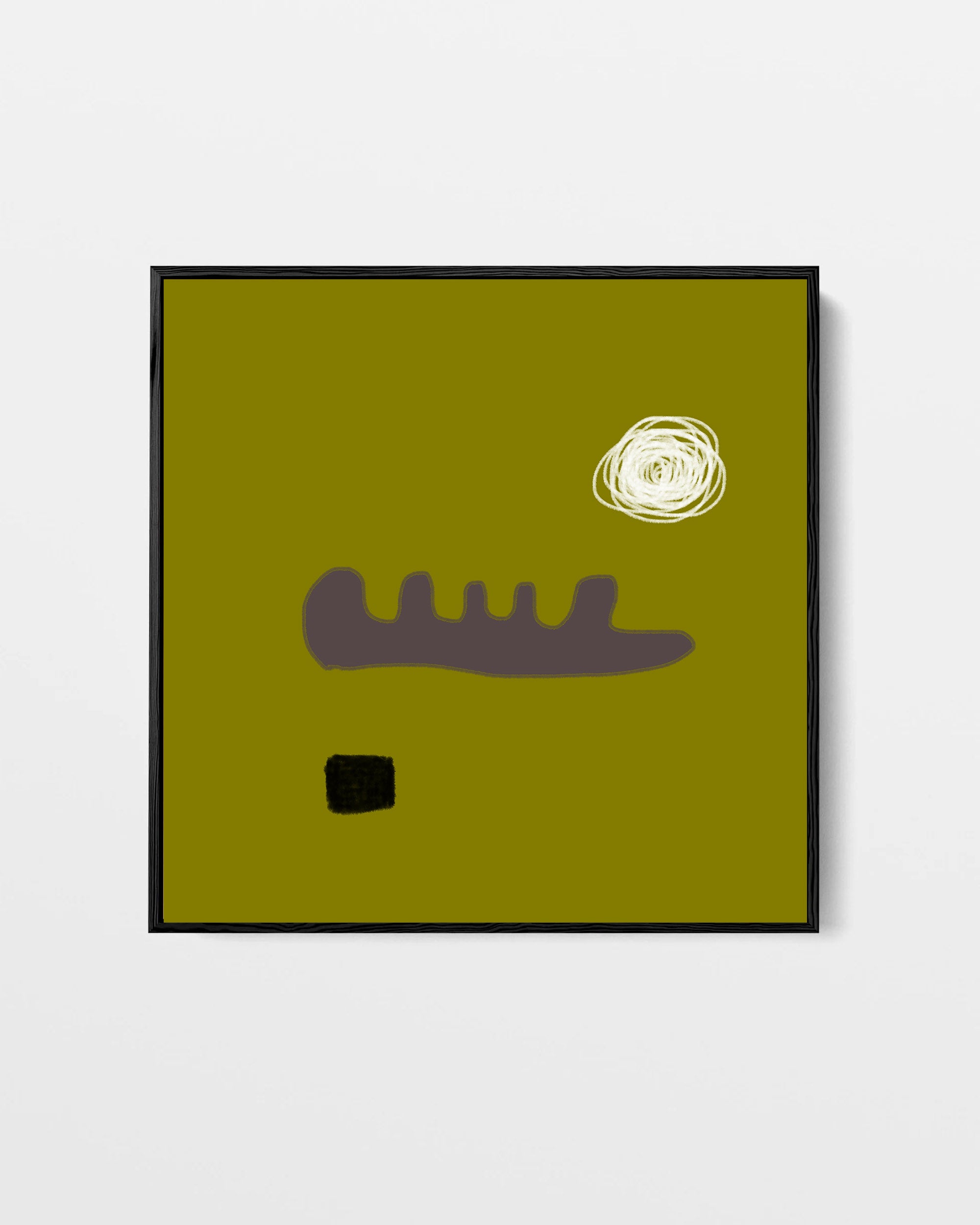 Aubergine On Suede Canvas Art