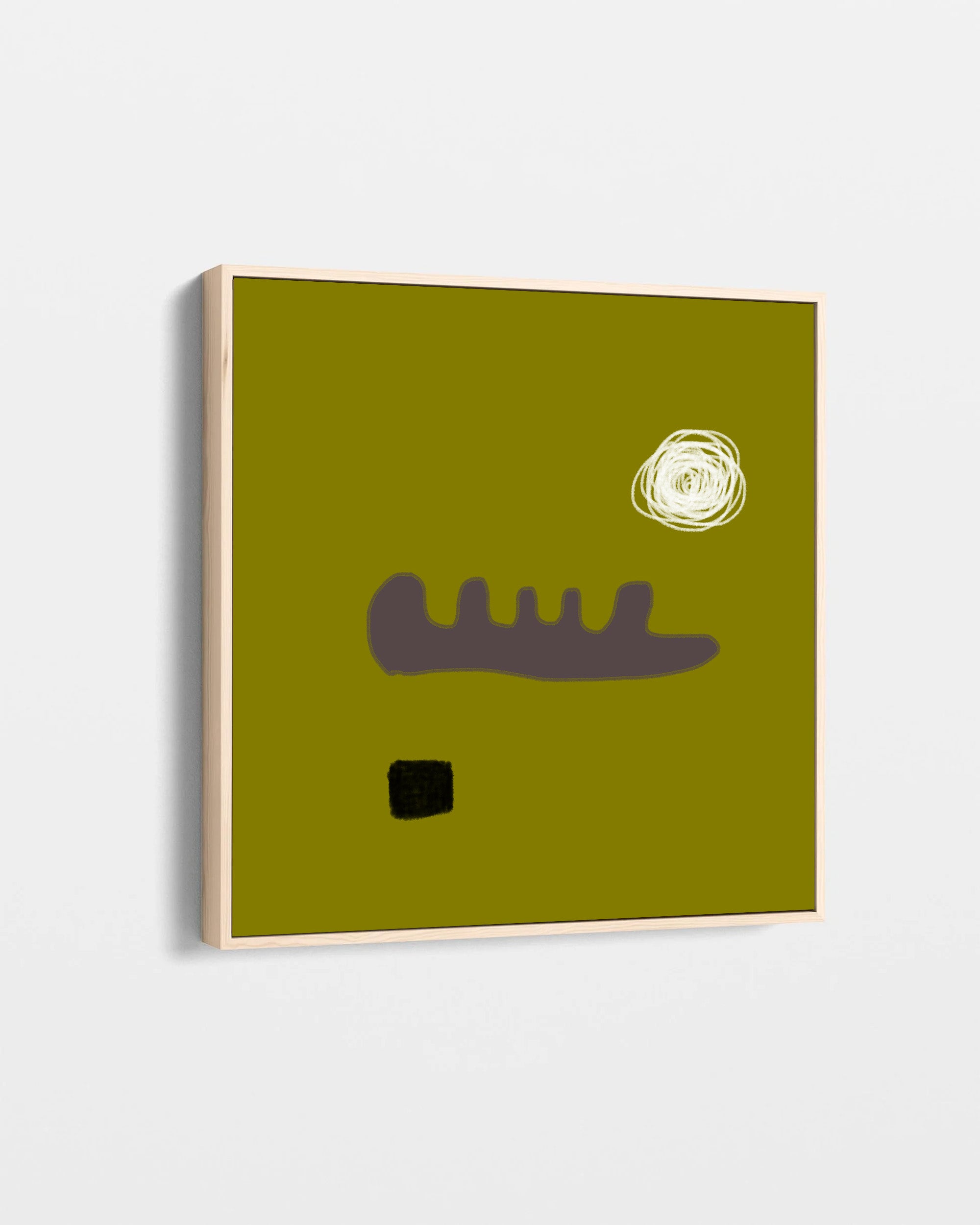 Aubergine On Suede Canvas Art