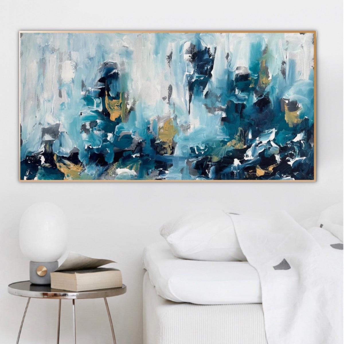 We Are Not The Same - Original Painting-Abstract House