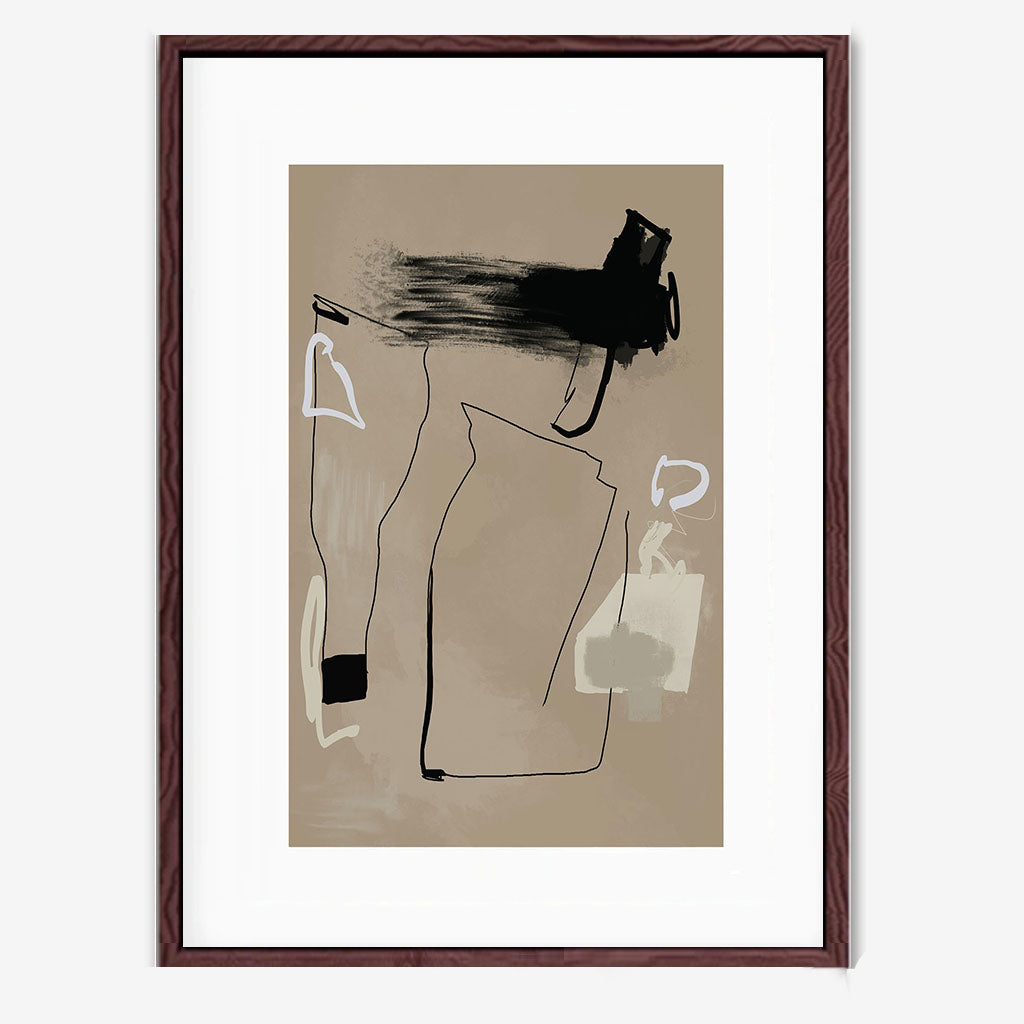 Cave Drawings I Framed Art