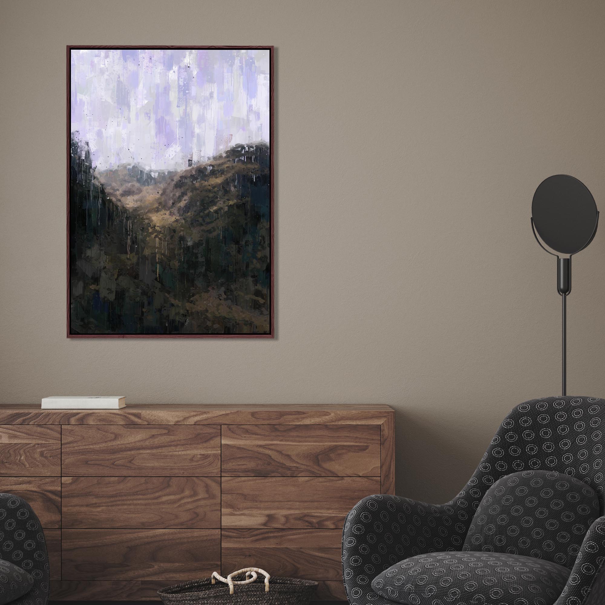 The Jungle Oil Painting Canvas Print
