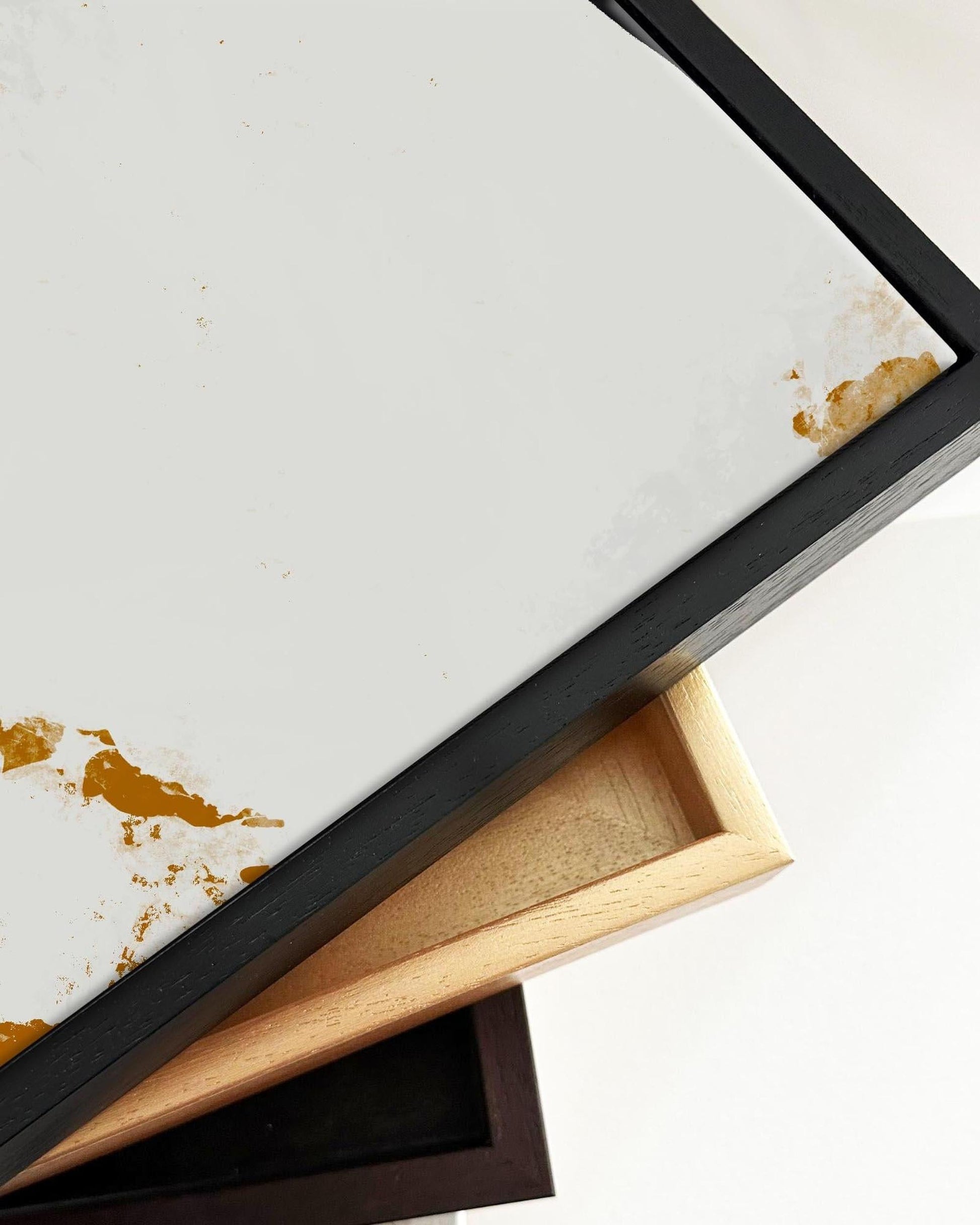 Burnt Orange Haze I-Abstract House