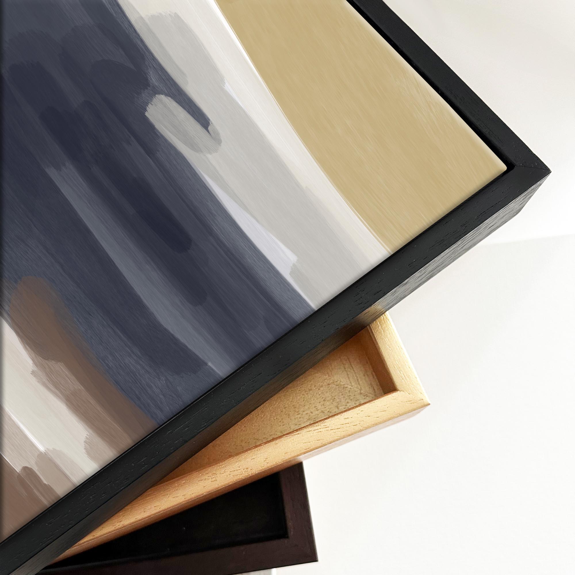 Abstract Expressions I Framed Canvas
