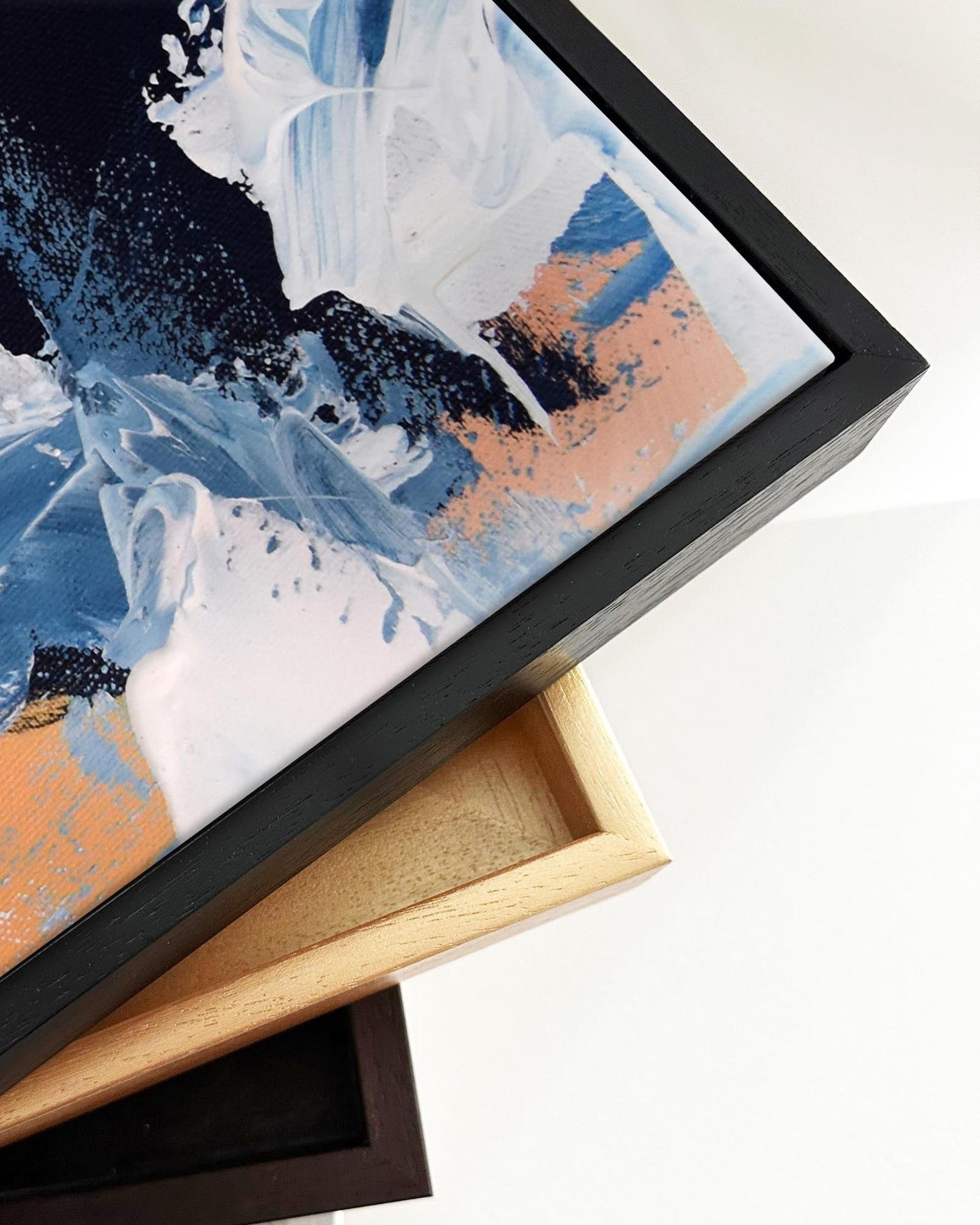 Abstract 155 Framed Canvas-Abstract House