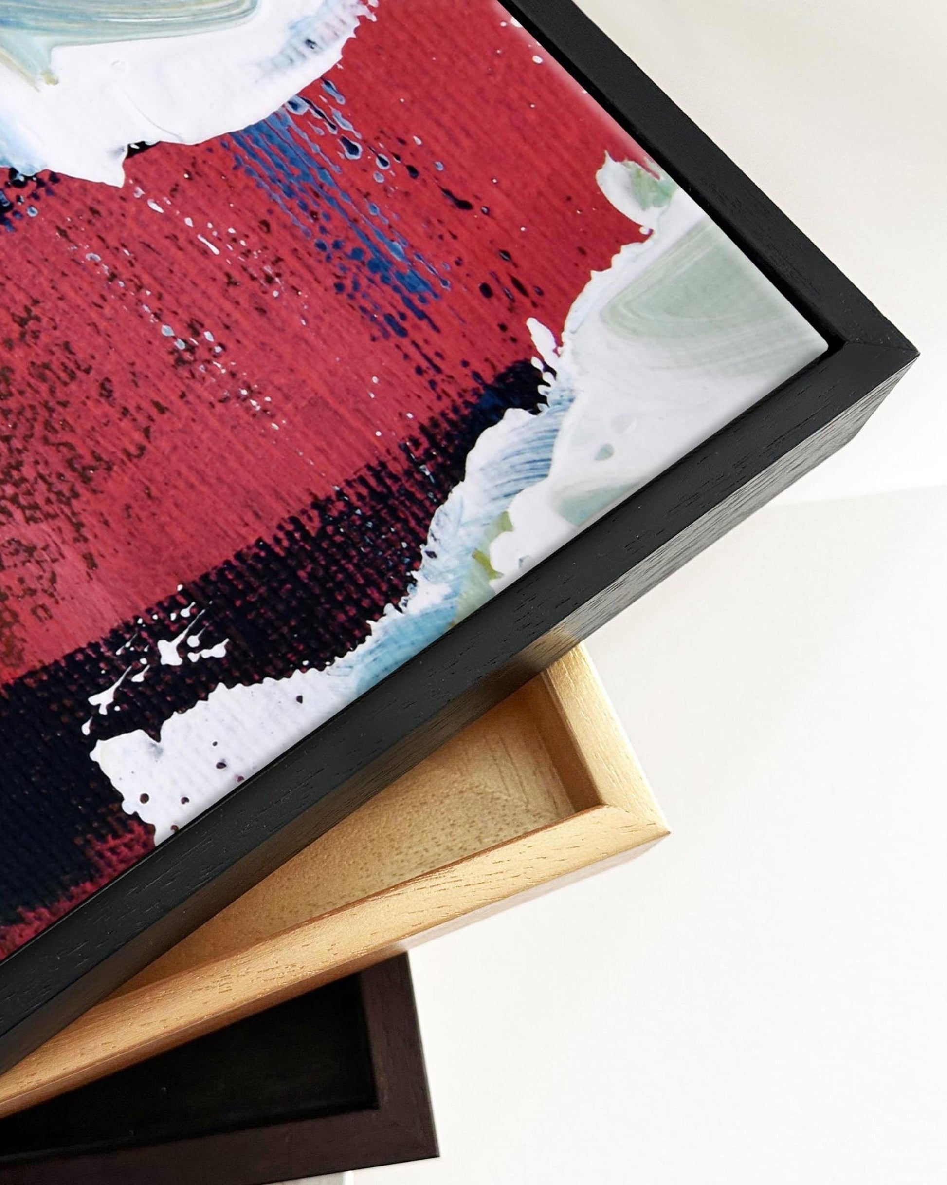 Abstract 298 Framed Canvas-Abstract House