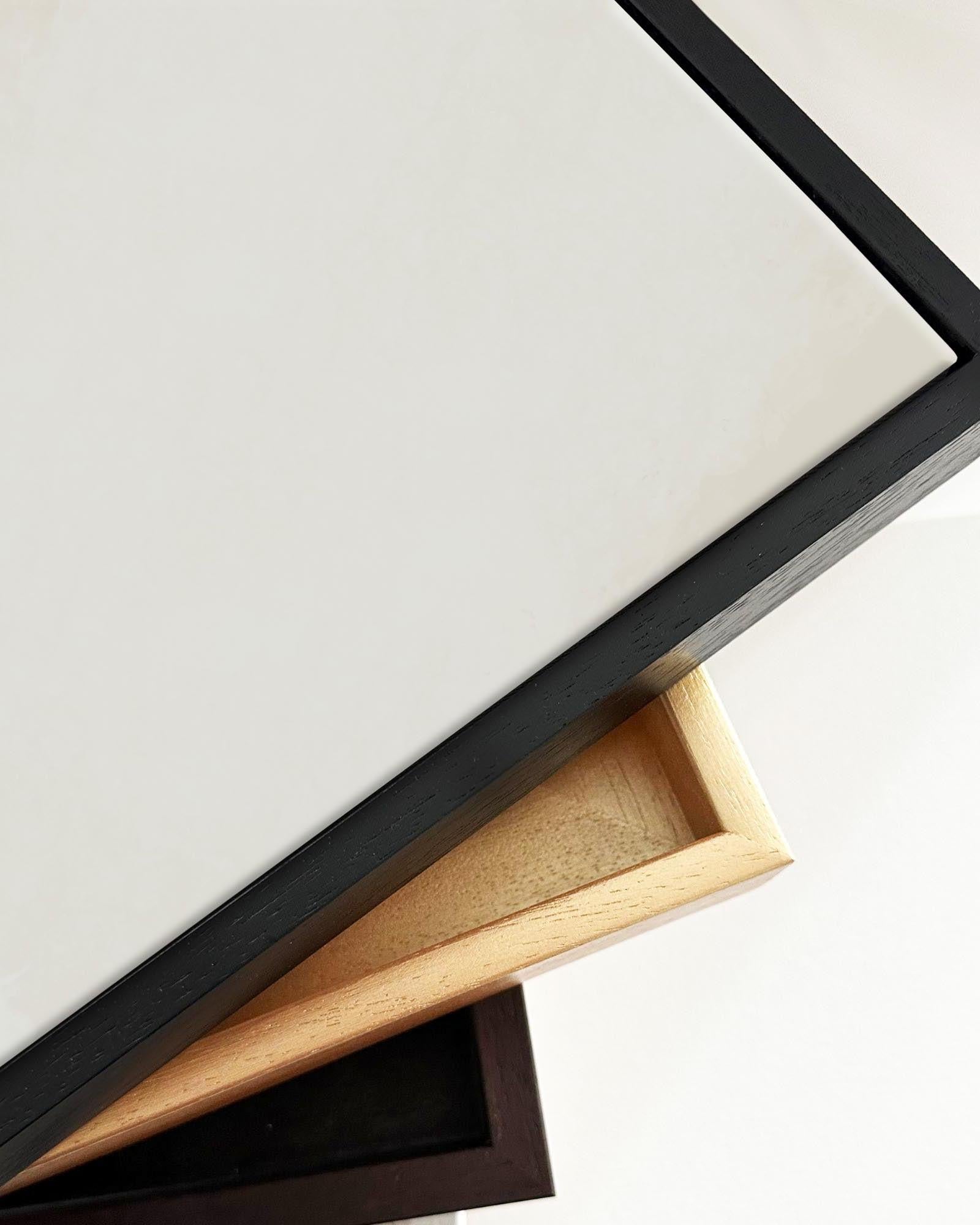 Neutral Skies Framed Canvas-Abstract House
