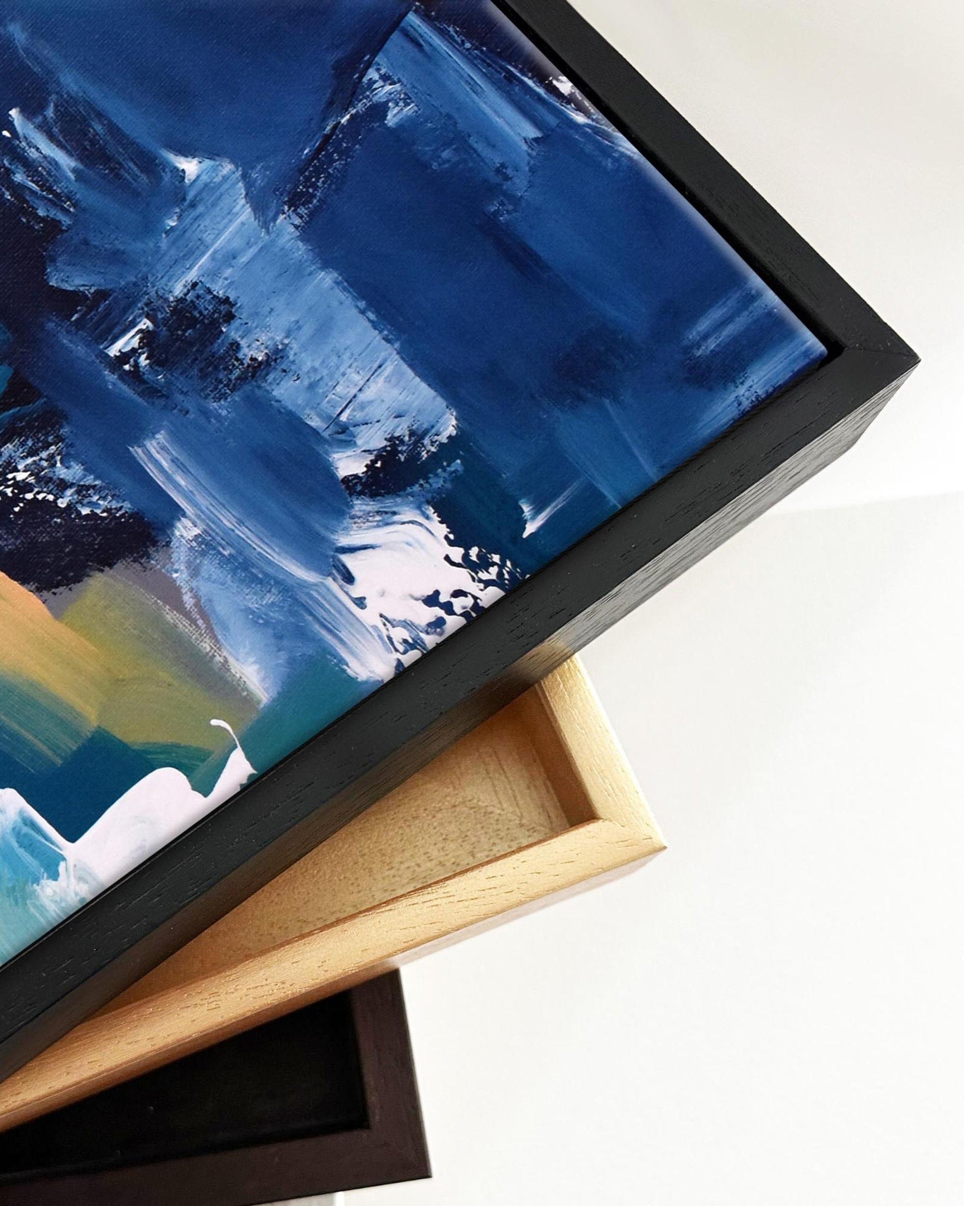 Abstract 403 Framed Canvas-Abstract House