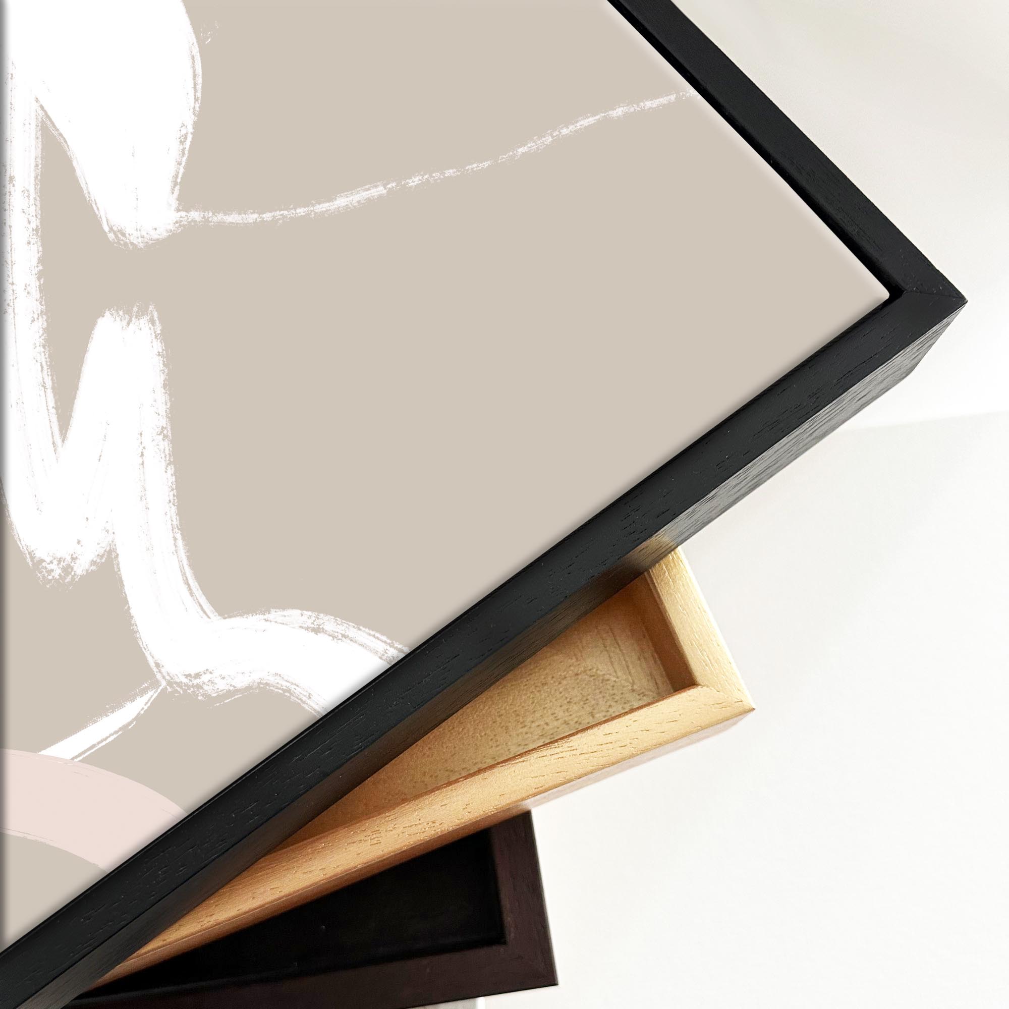Abstract Study XI Framed Canvas