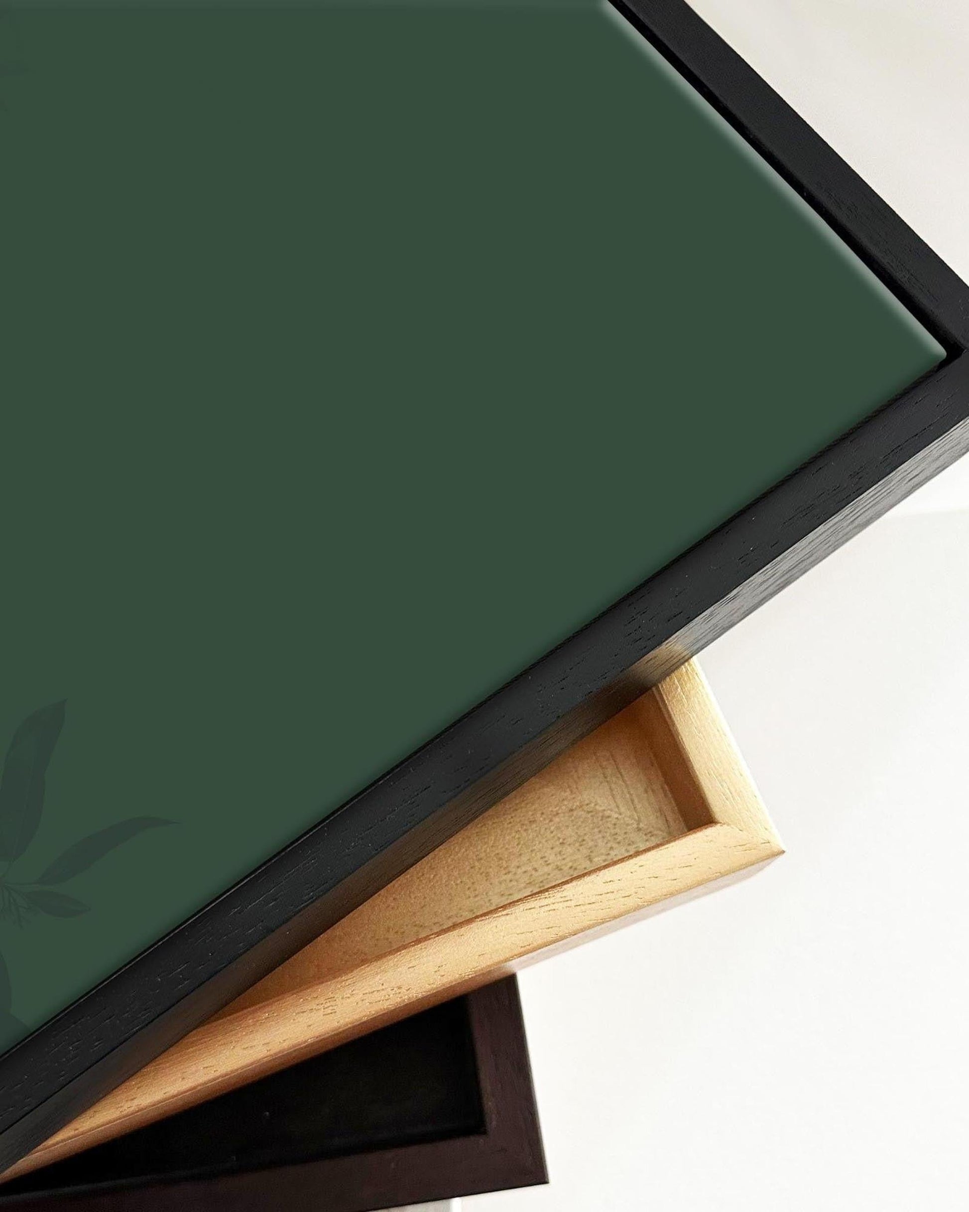 Earthy Strokes Framed Canvas-Abstract House