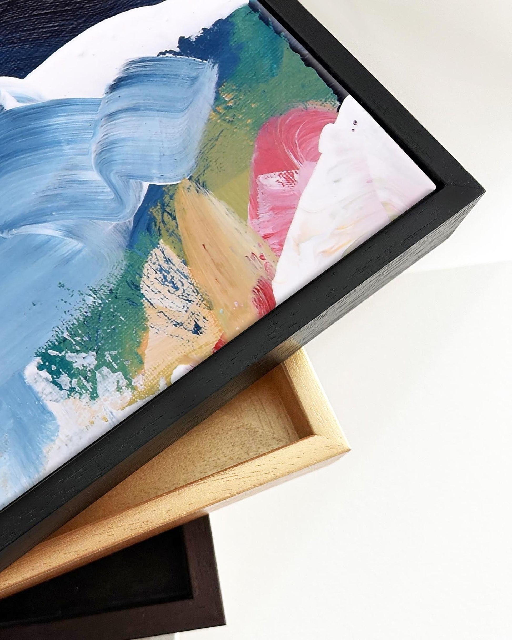 Abstract 311 Framed Canvas-Abstract House