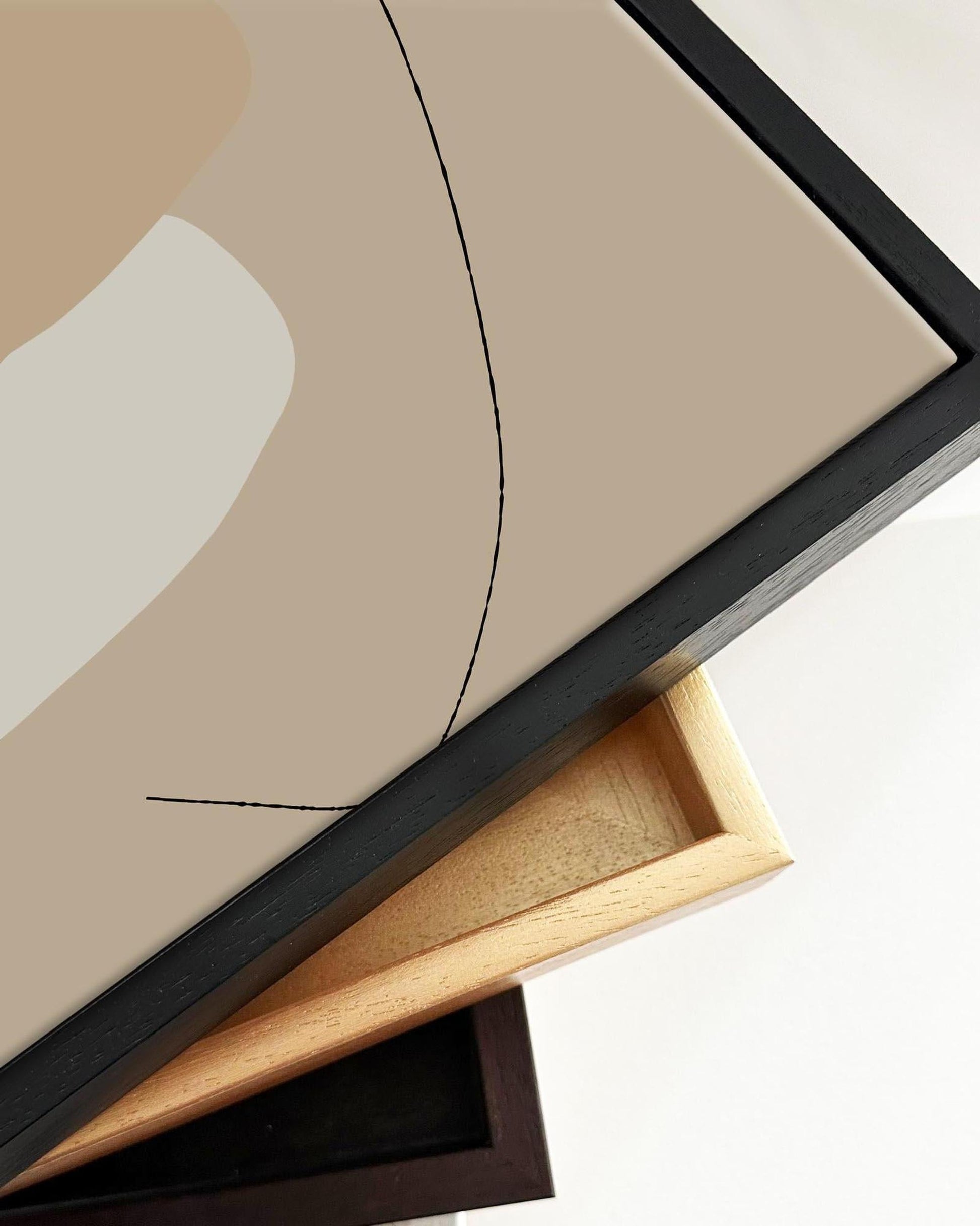 Abstract City Framed Canvas-Abstract House