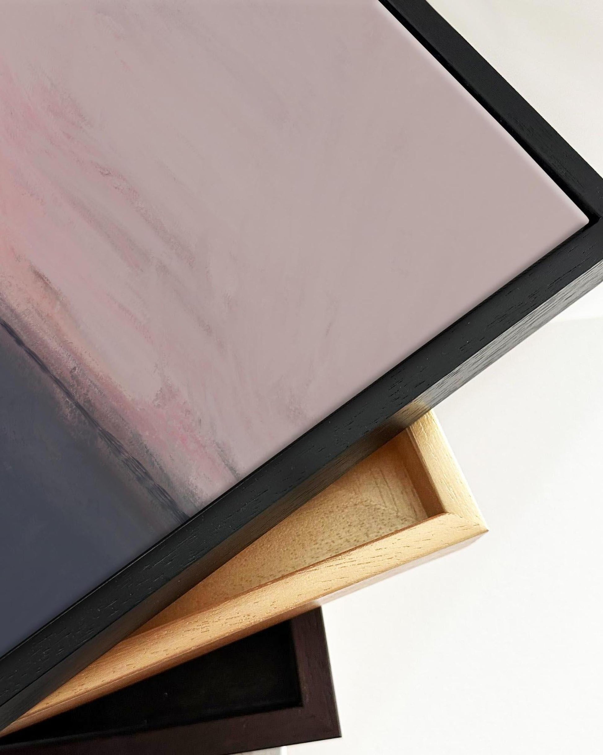 Rose Study Framed Canvas-Abstract House