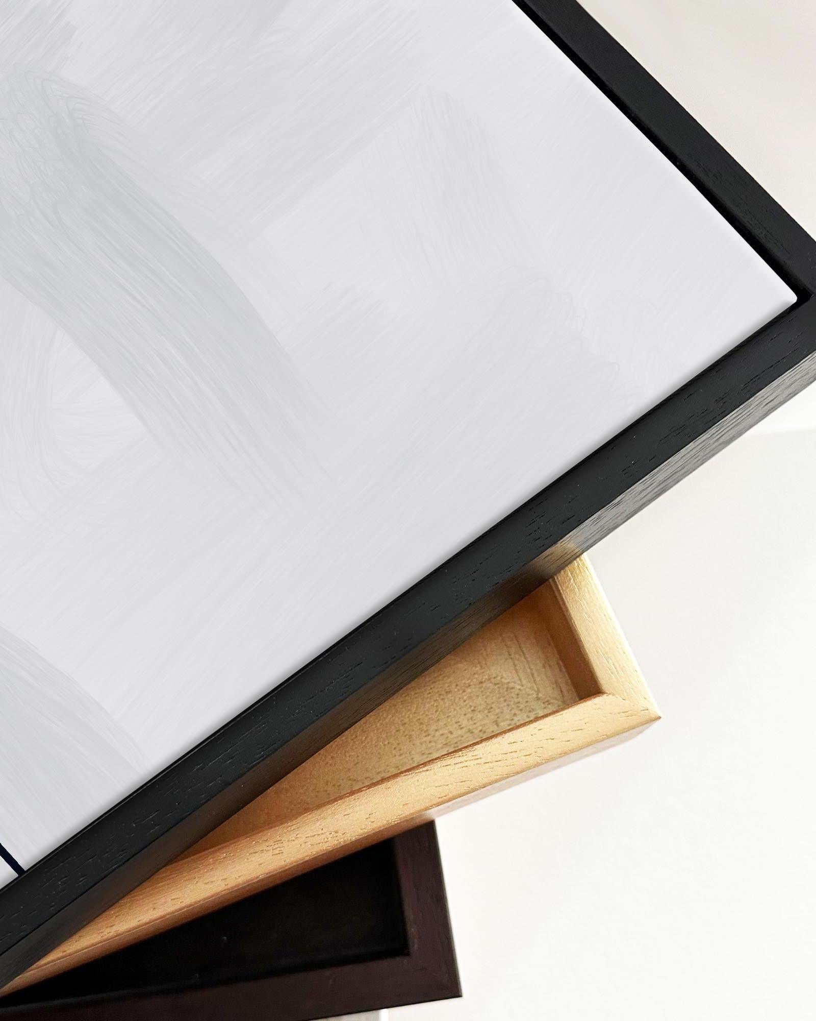 Still Life Abstract II Framed Canvas-Abstract House
