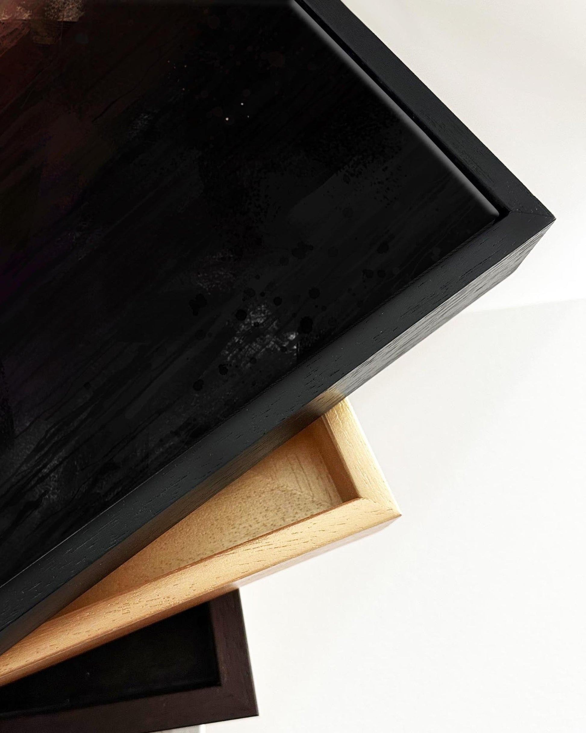 Impressionist Fine Art Nude Painting Framed Canvas-Abstract House