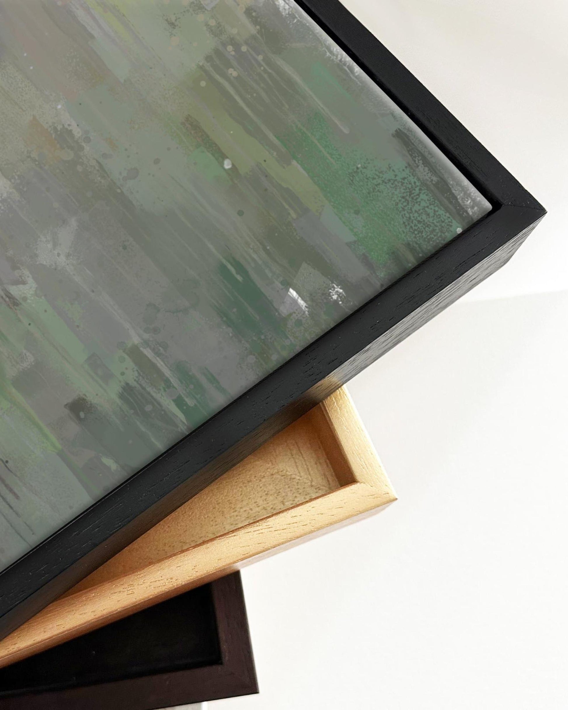 Horse Portrait Painting Framed Canvas-Abstract House