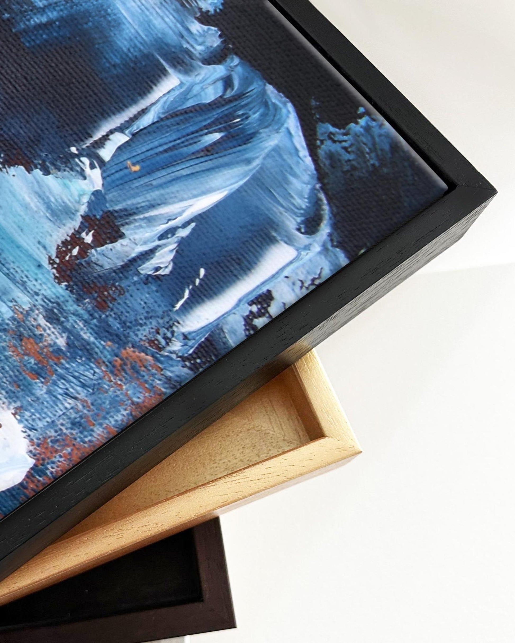 Abstract 207 Framed Canvas-Abstract House