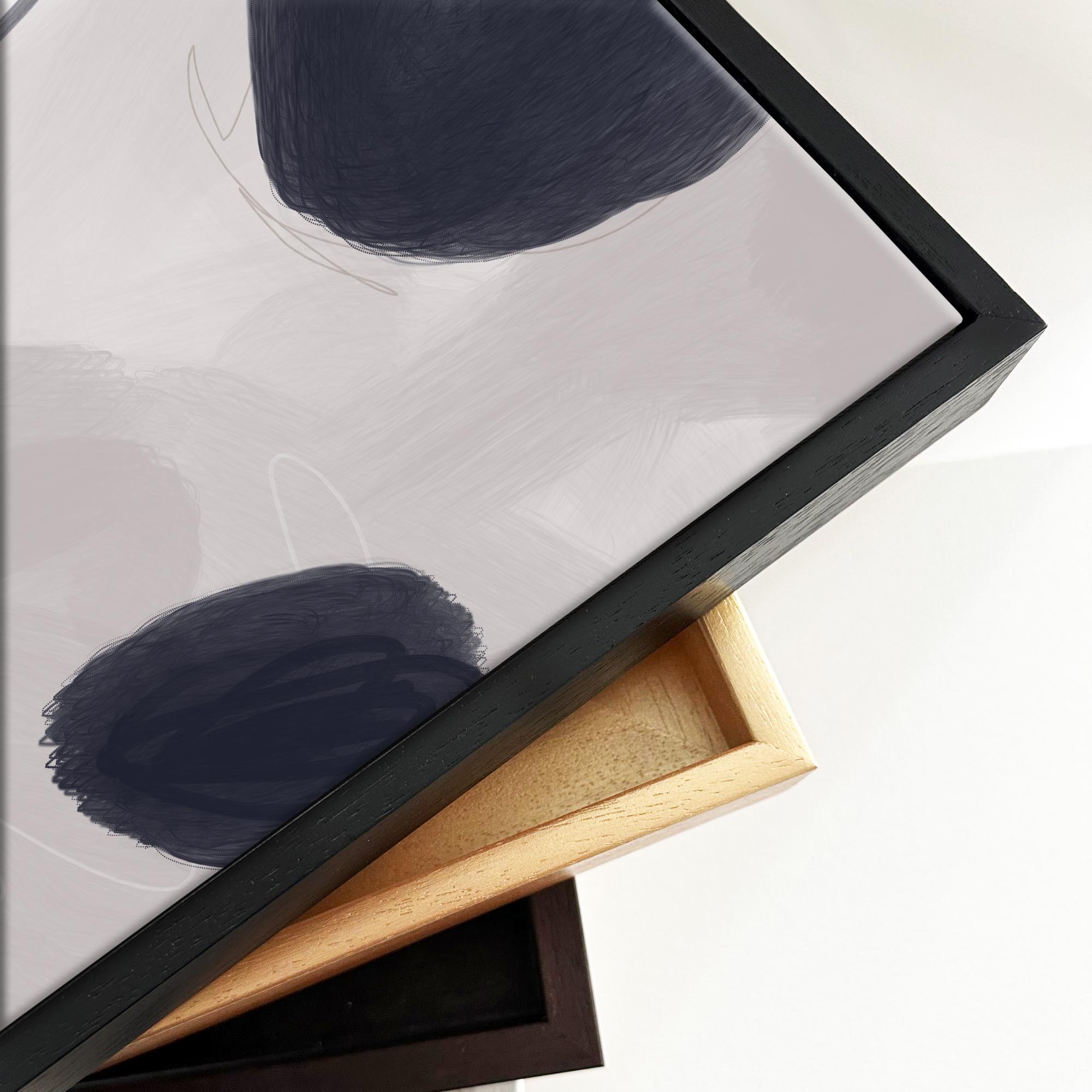 Organic Abstract I Framed Canvas-Abstract House