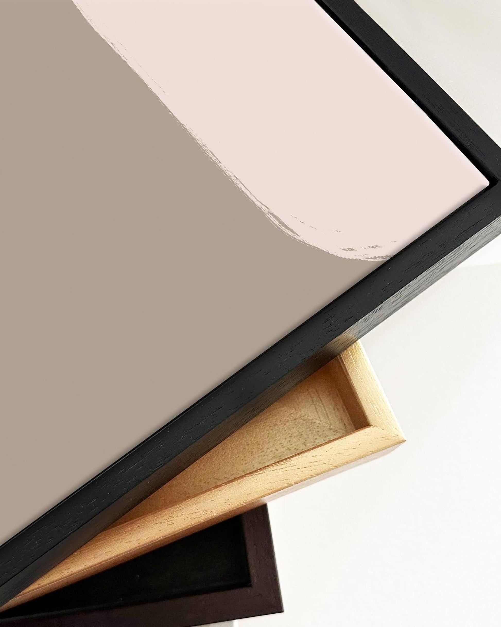 Abstract Study VII Framed Canvas-Abstract House