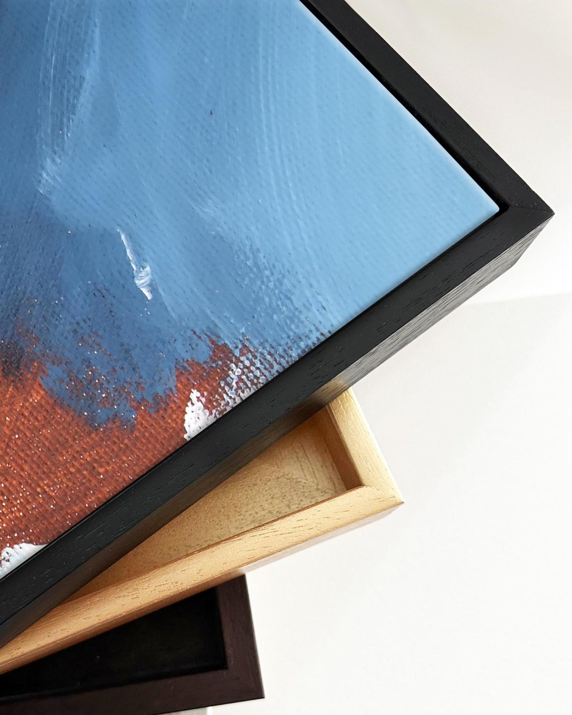 Abstract 185 Framed Canvas-Abstract House