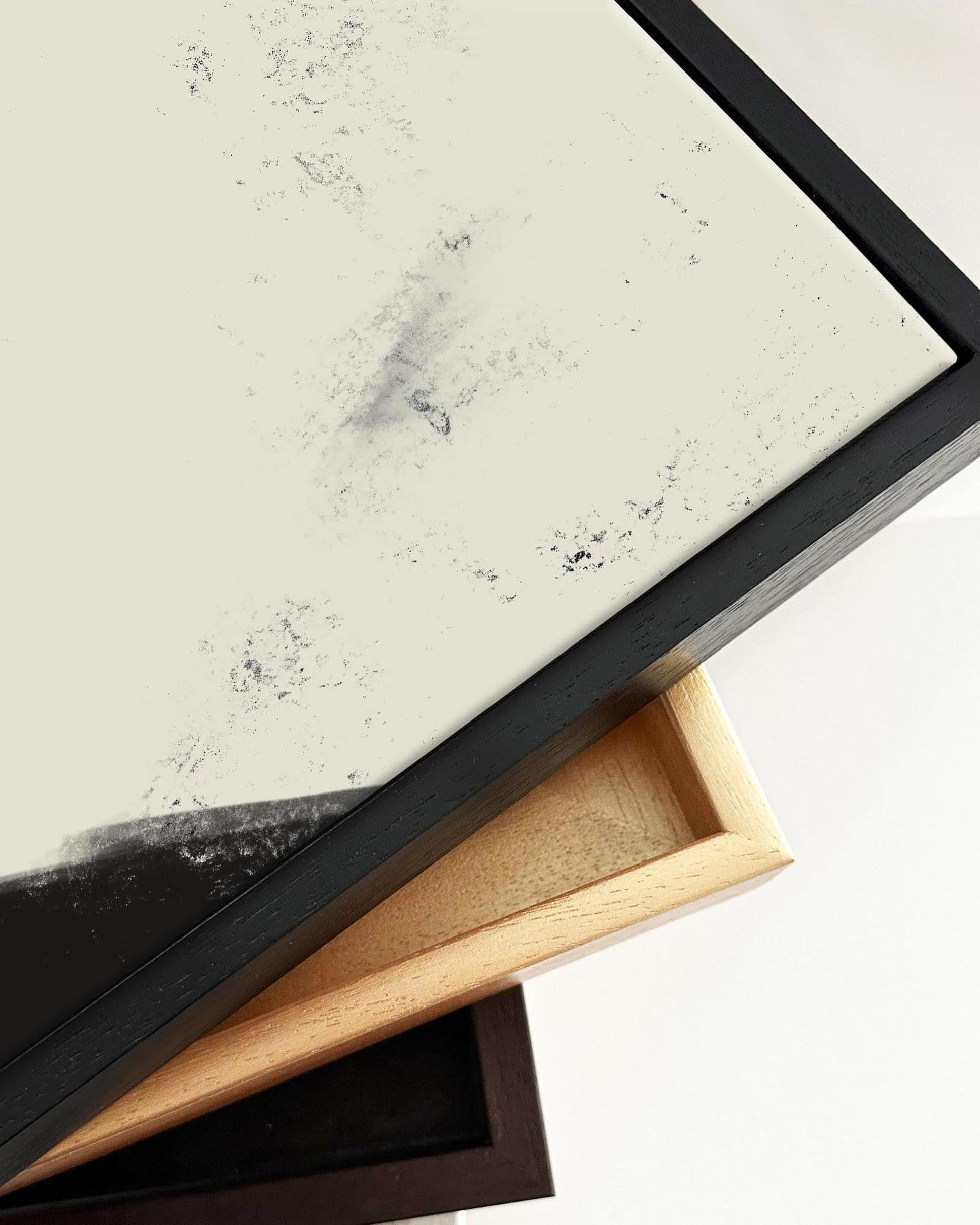 Enigma Framed Canvas-Abstract House