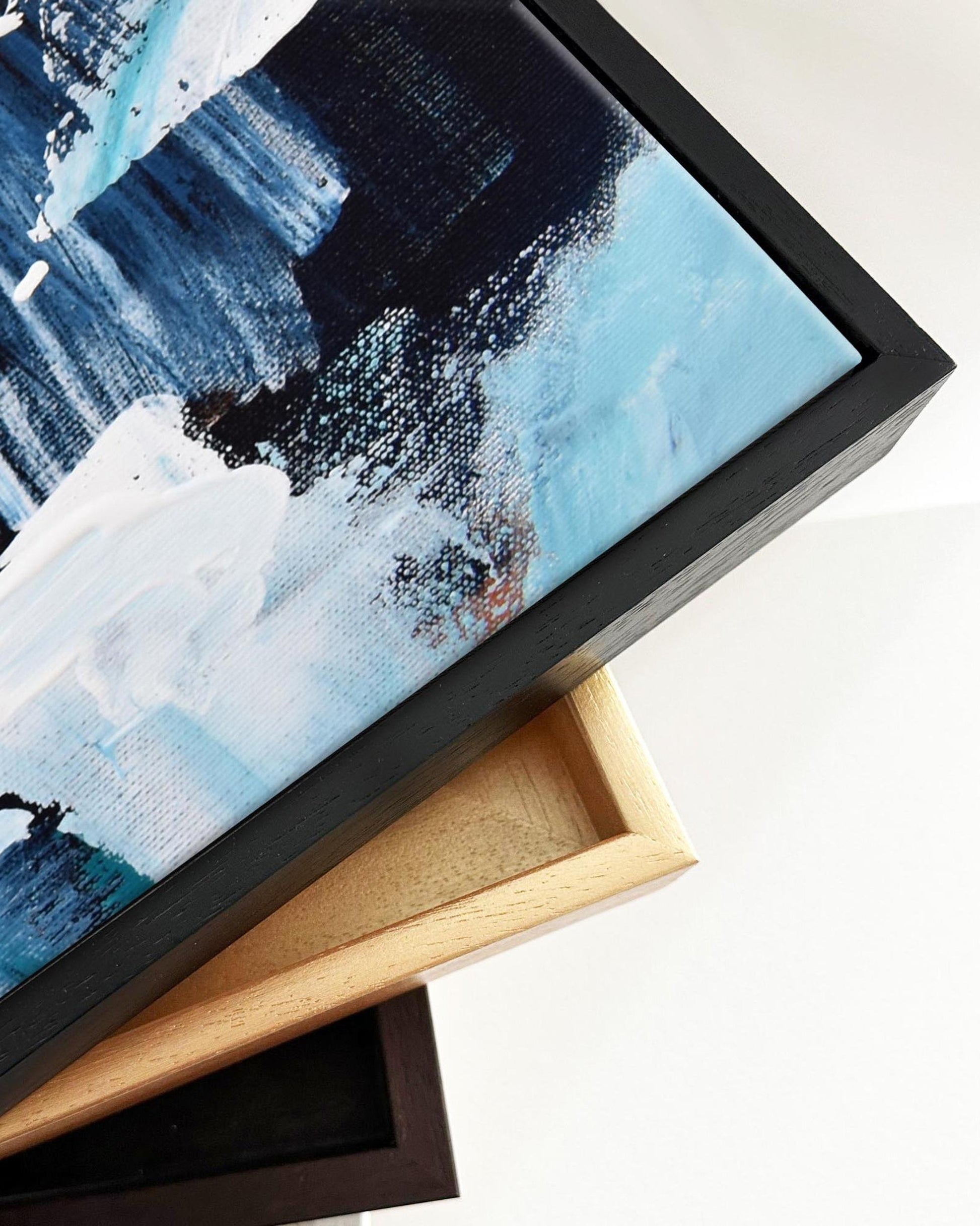 Abstract 189 Framed Canvas-Abstract House