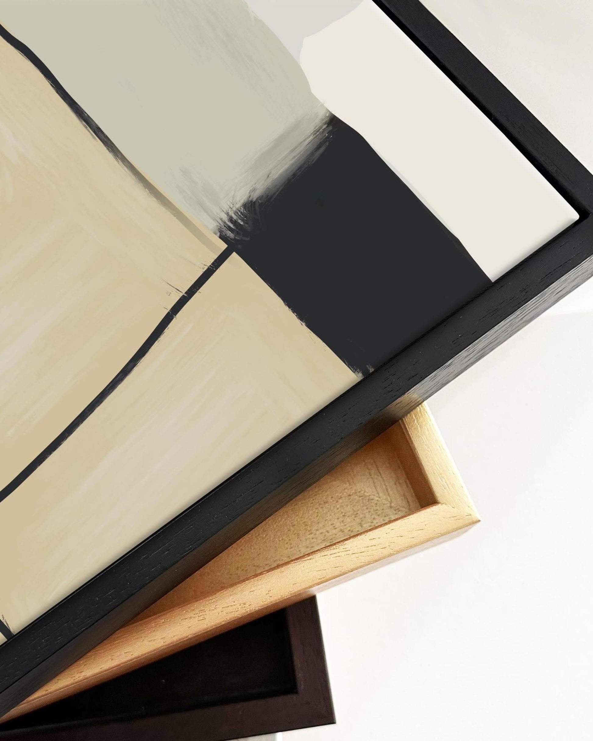 Untitled VI Framed Canvas-Abstract House