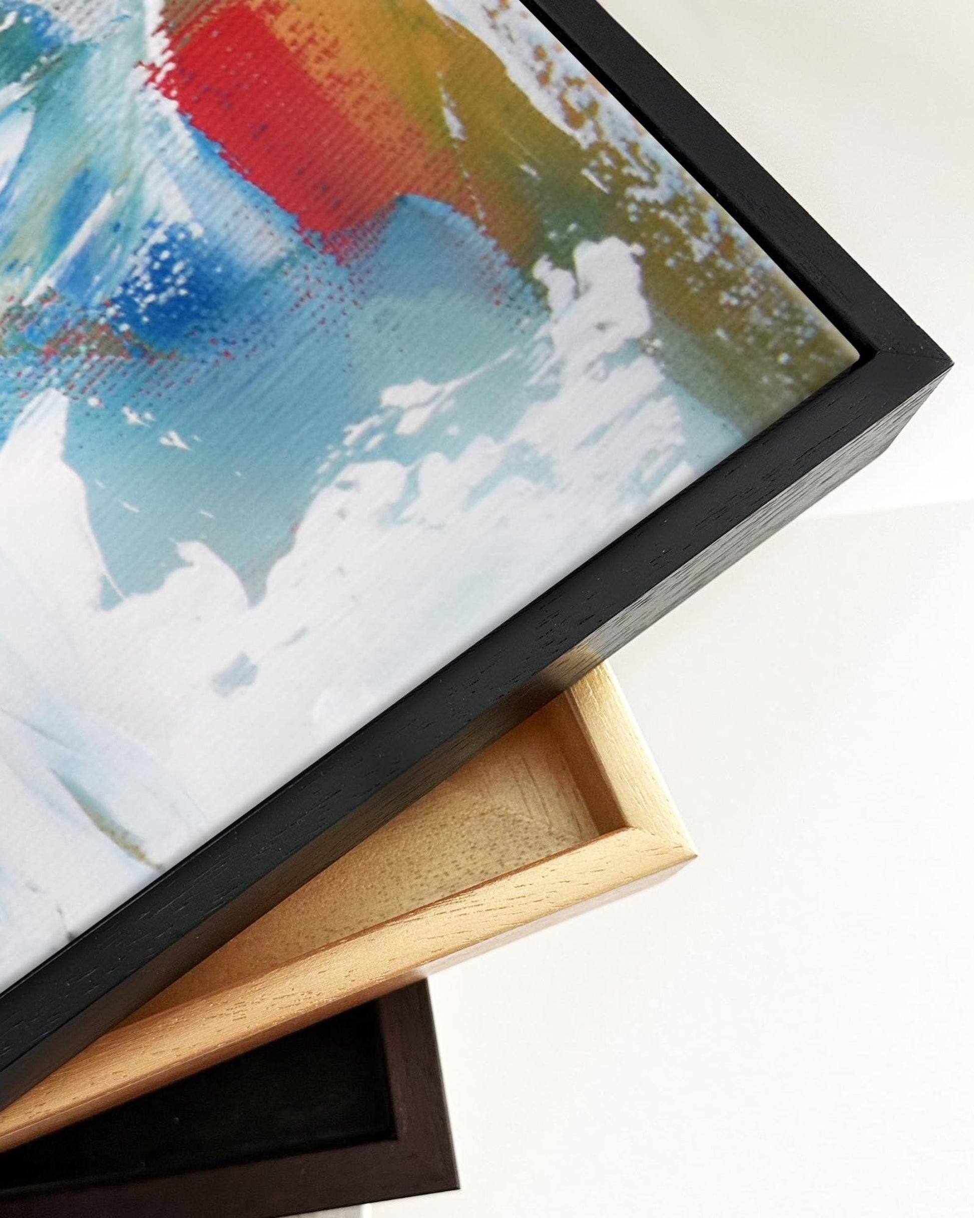 Abstract 191 Framed Canvas-Abstract House