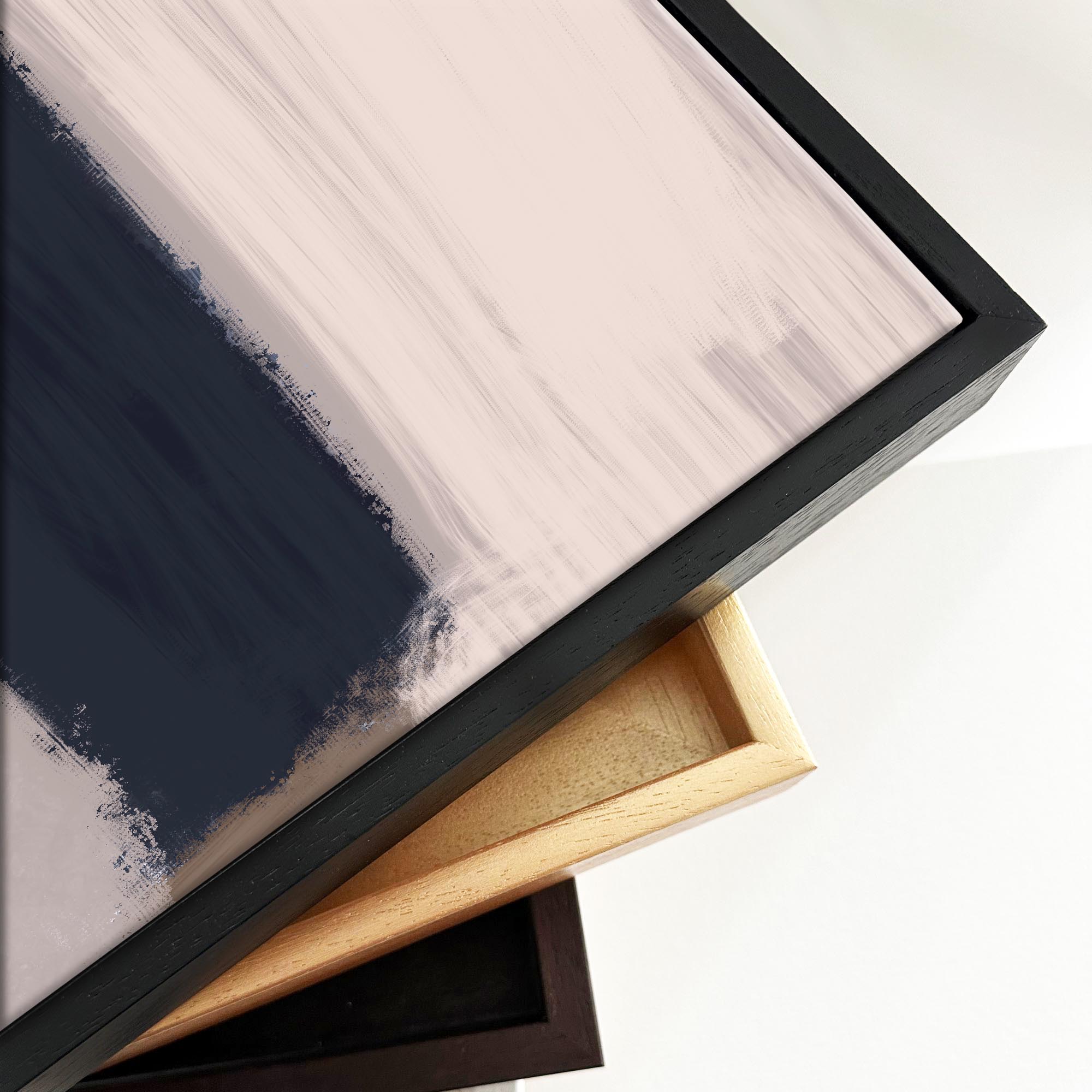 Untitled II Framed Canvas-Abstract House