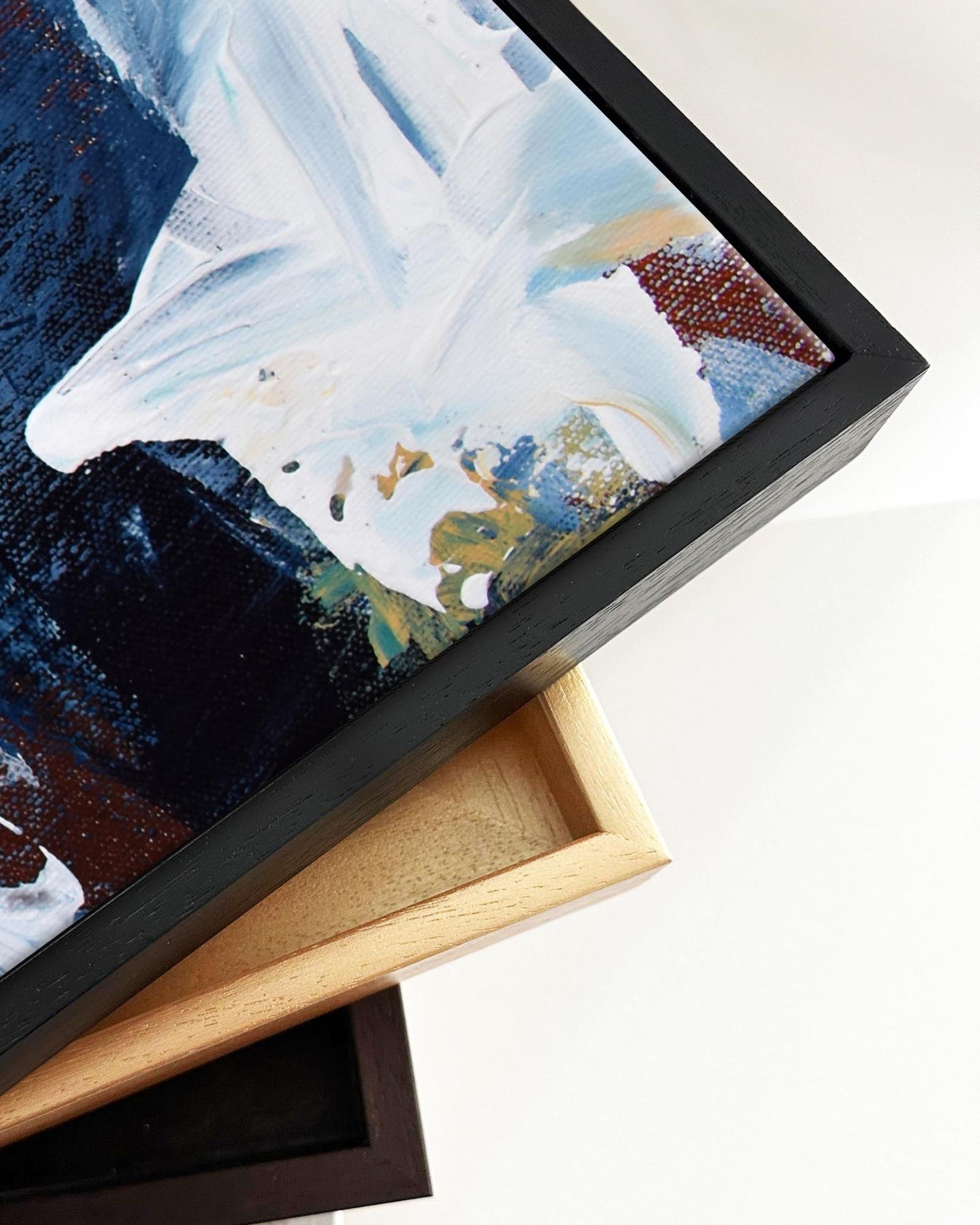 Abstract 234 Framed Canvas-Abstract House