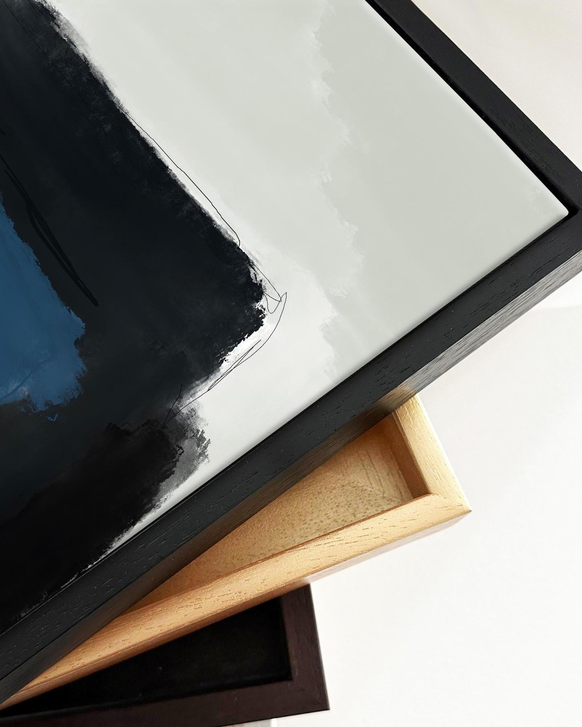 Obsession Framed Canvas-Abstract House