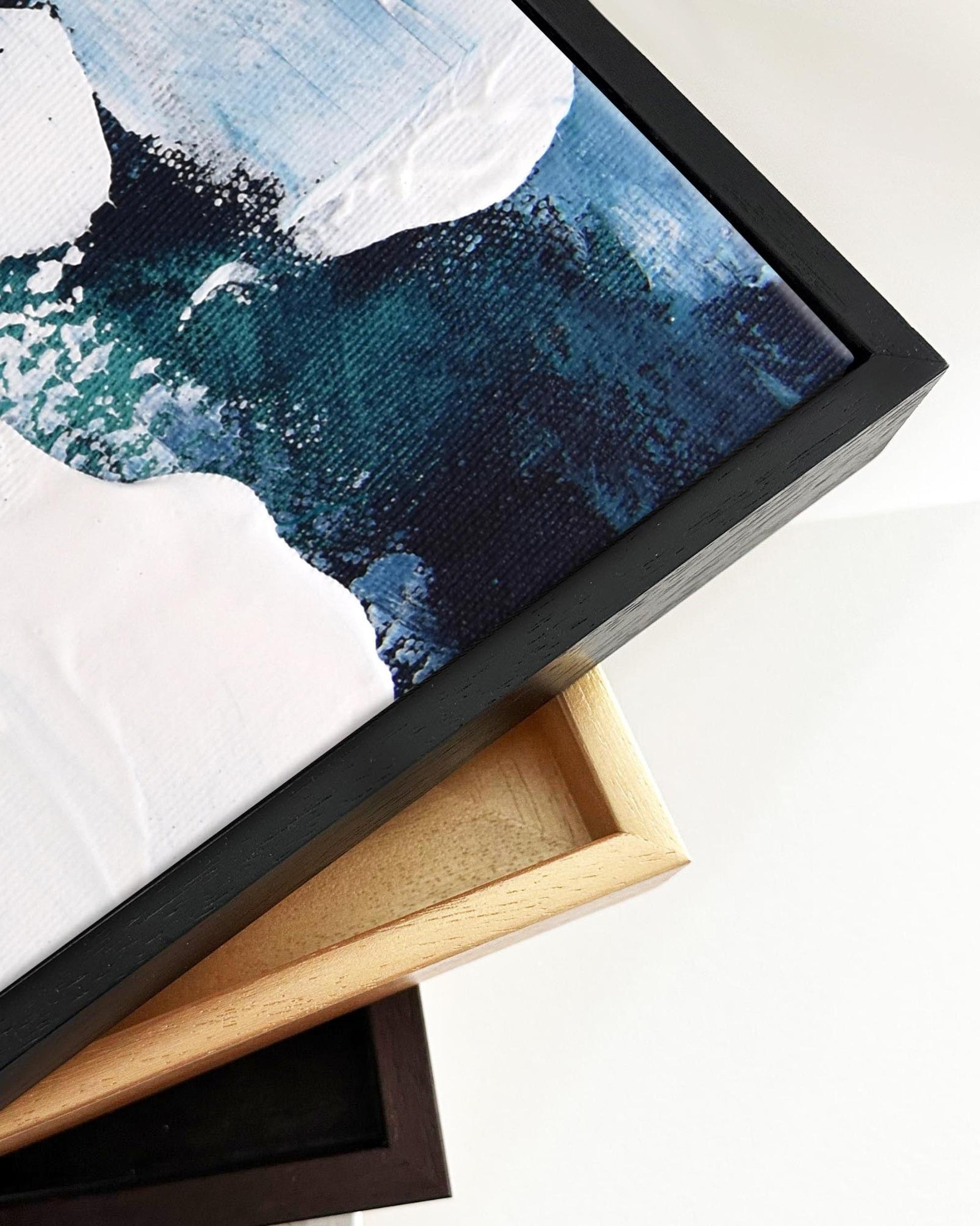 Abstract 187 Framed Canvas-Abstract House