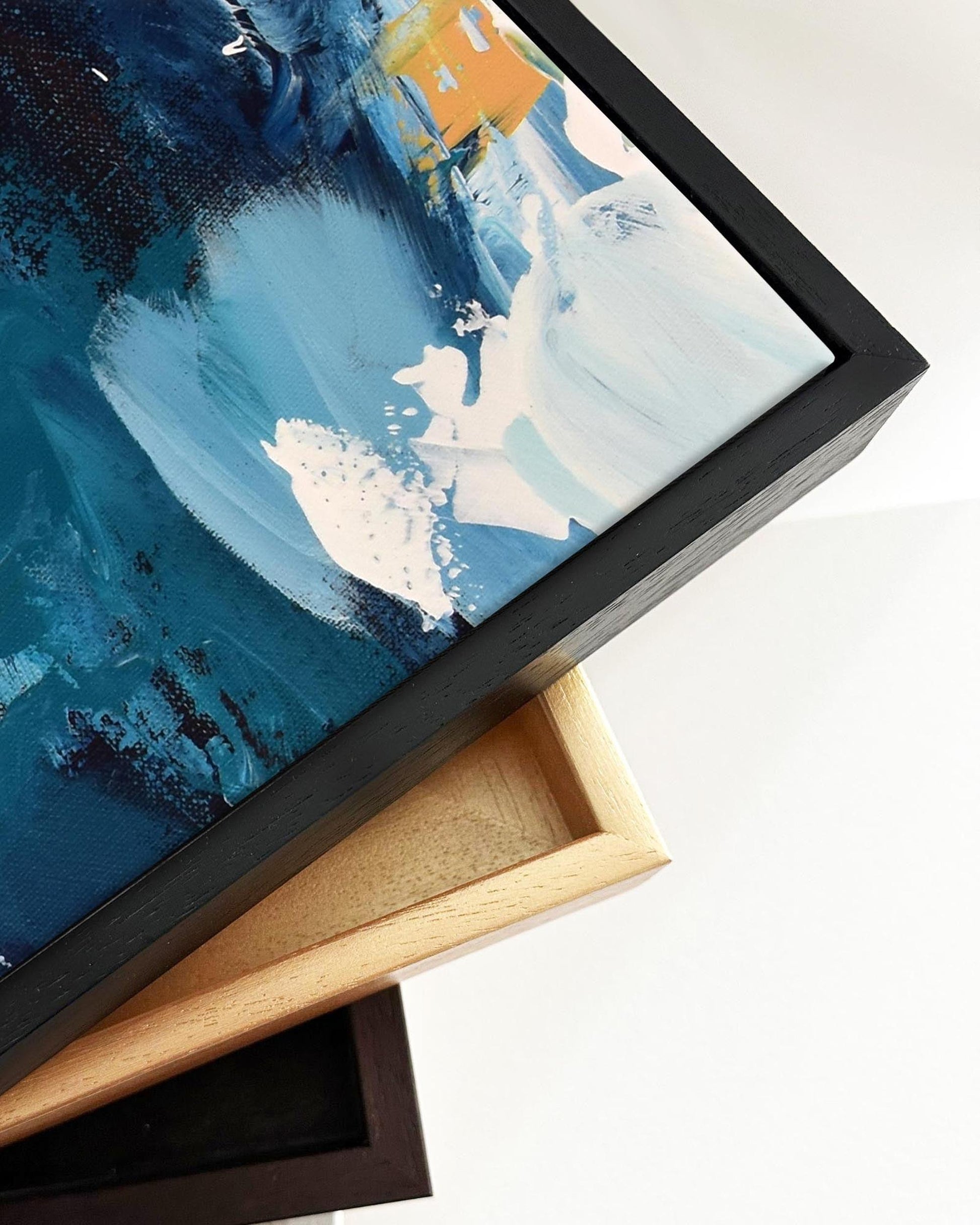 Abstract 384 Framed Canvas-Abstract House