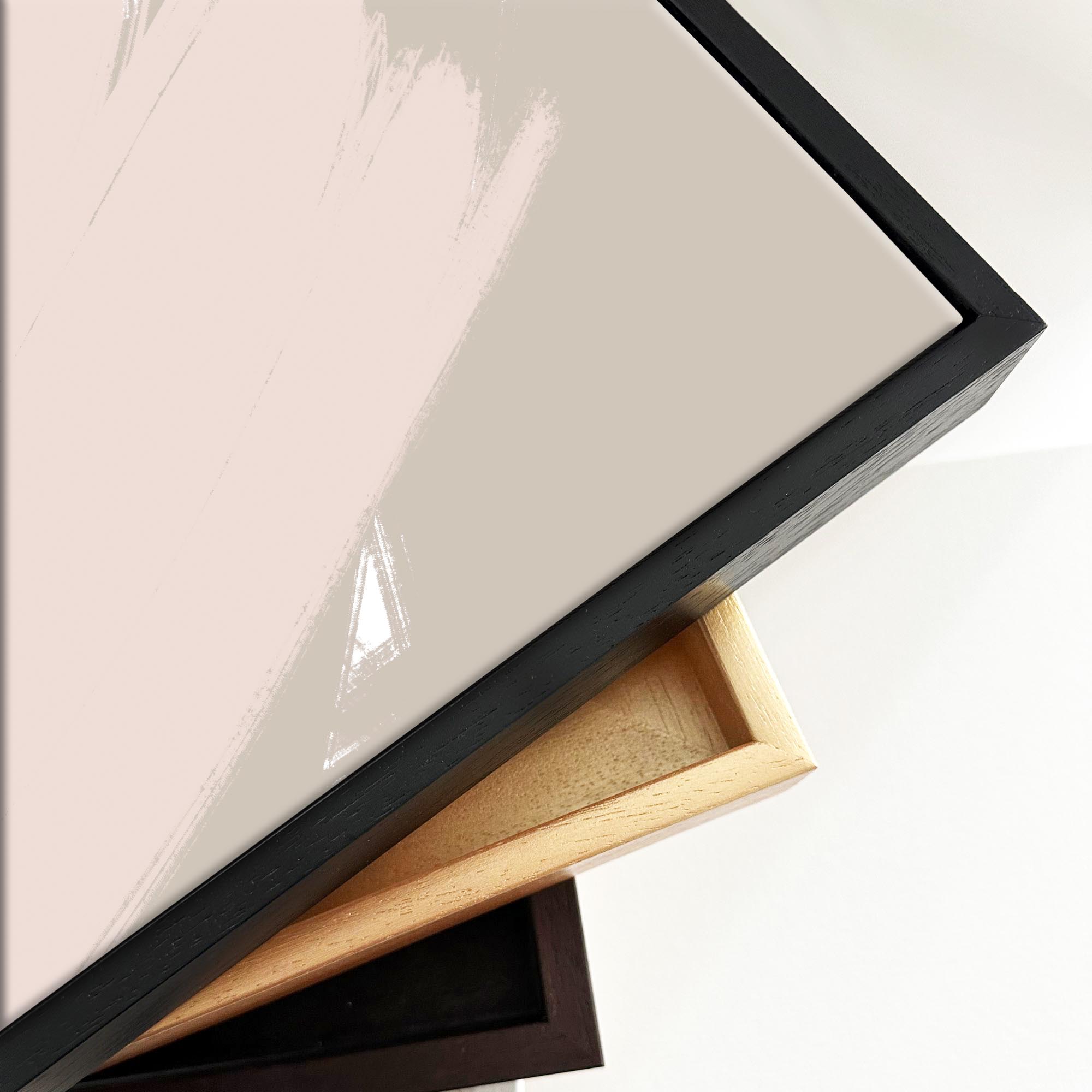 Abstract Study Framed Canvas-Abstract House