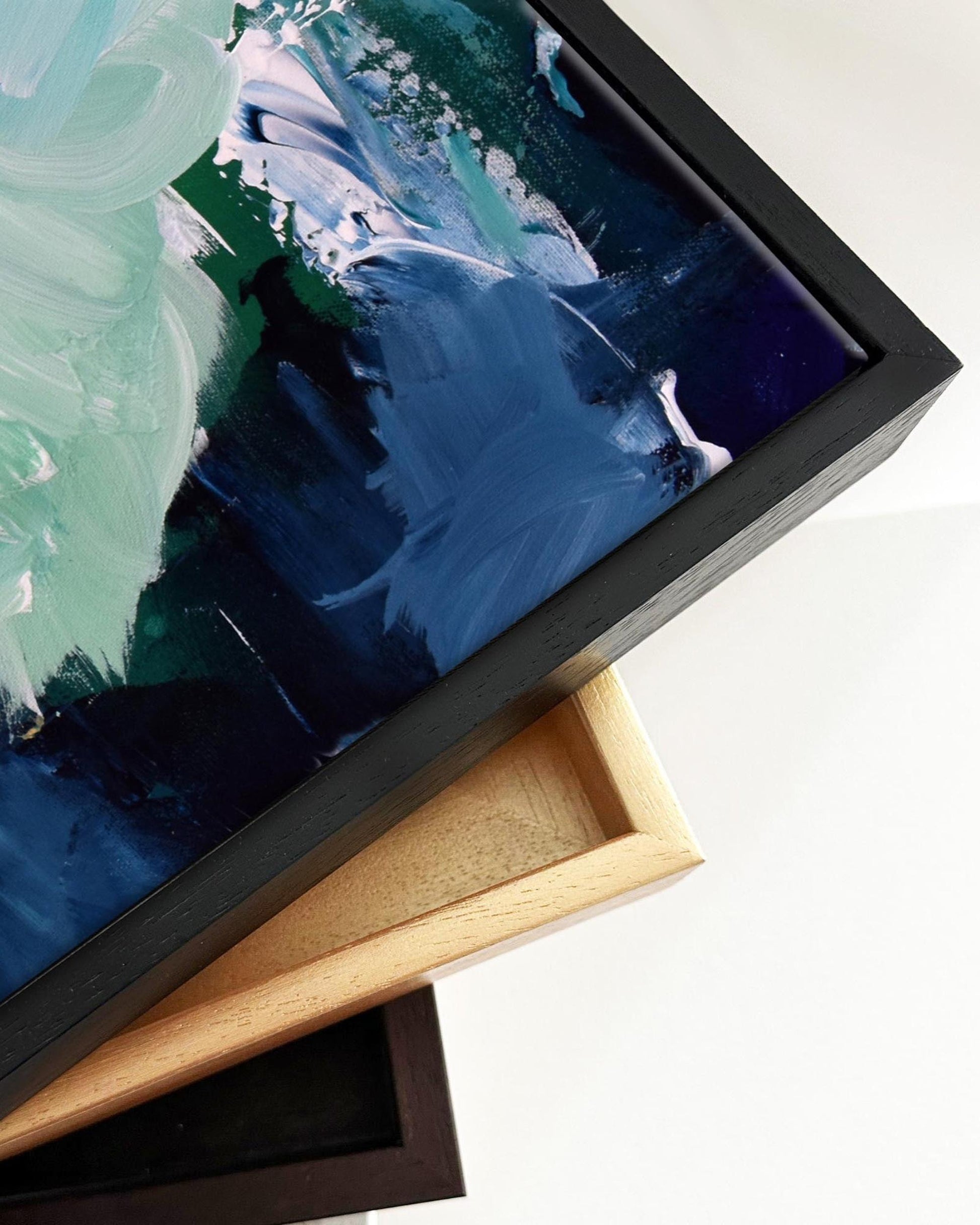 Abstract 175 Framed Canvas-Abstract House