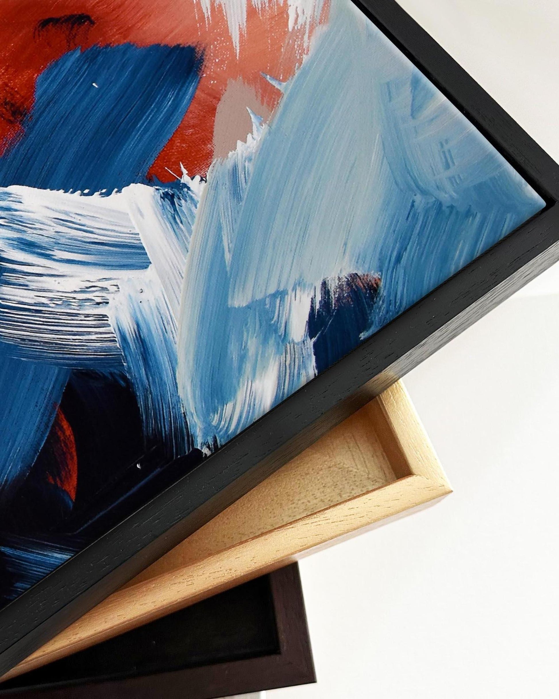 Abstract 450 Framed Canvas-Abstract House