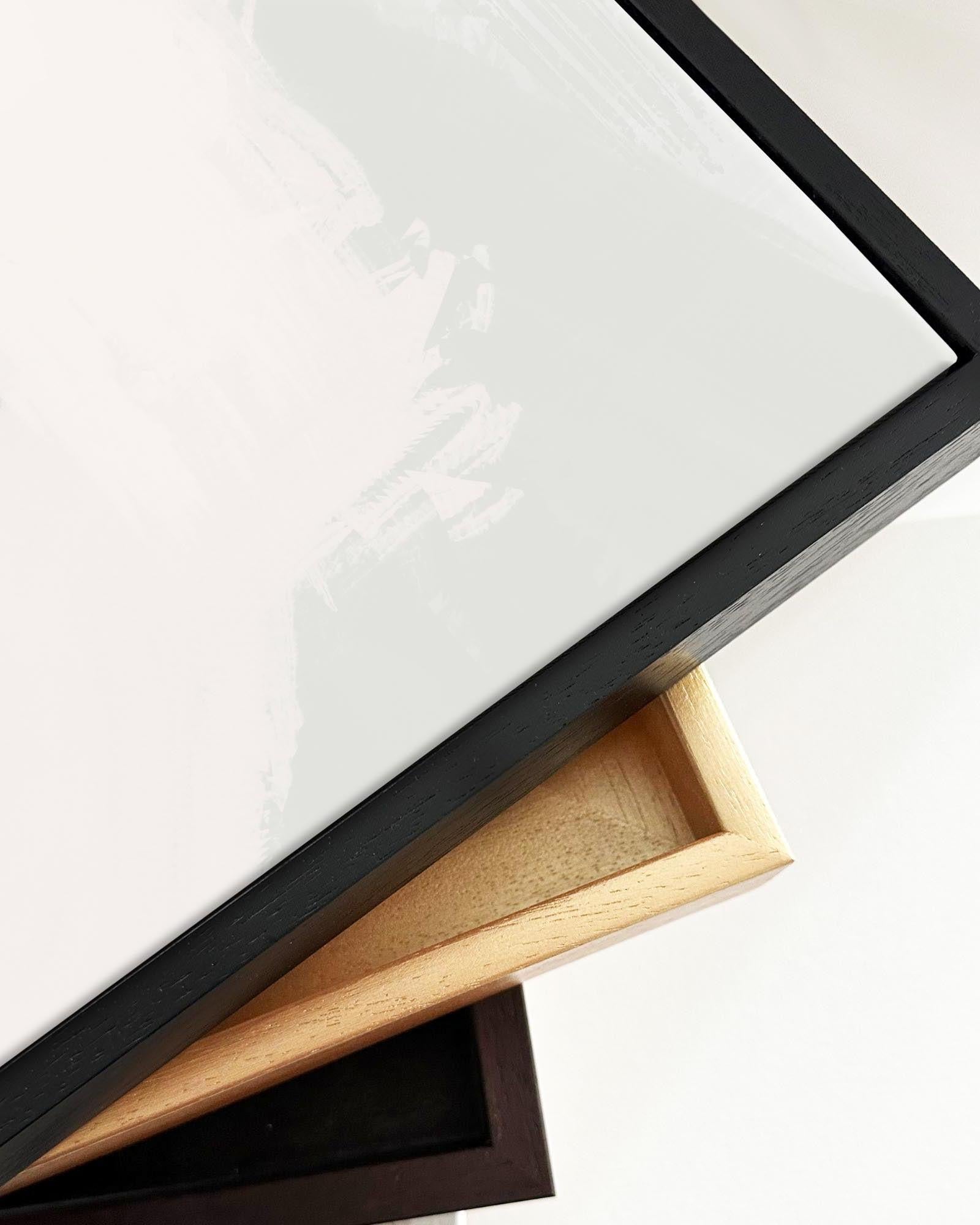 Cloud Framed Canvas-Abstract House