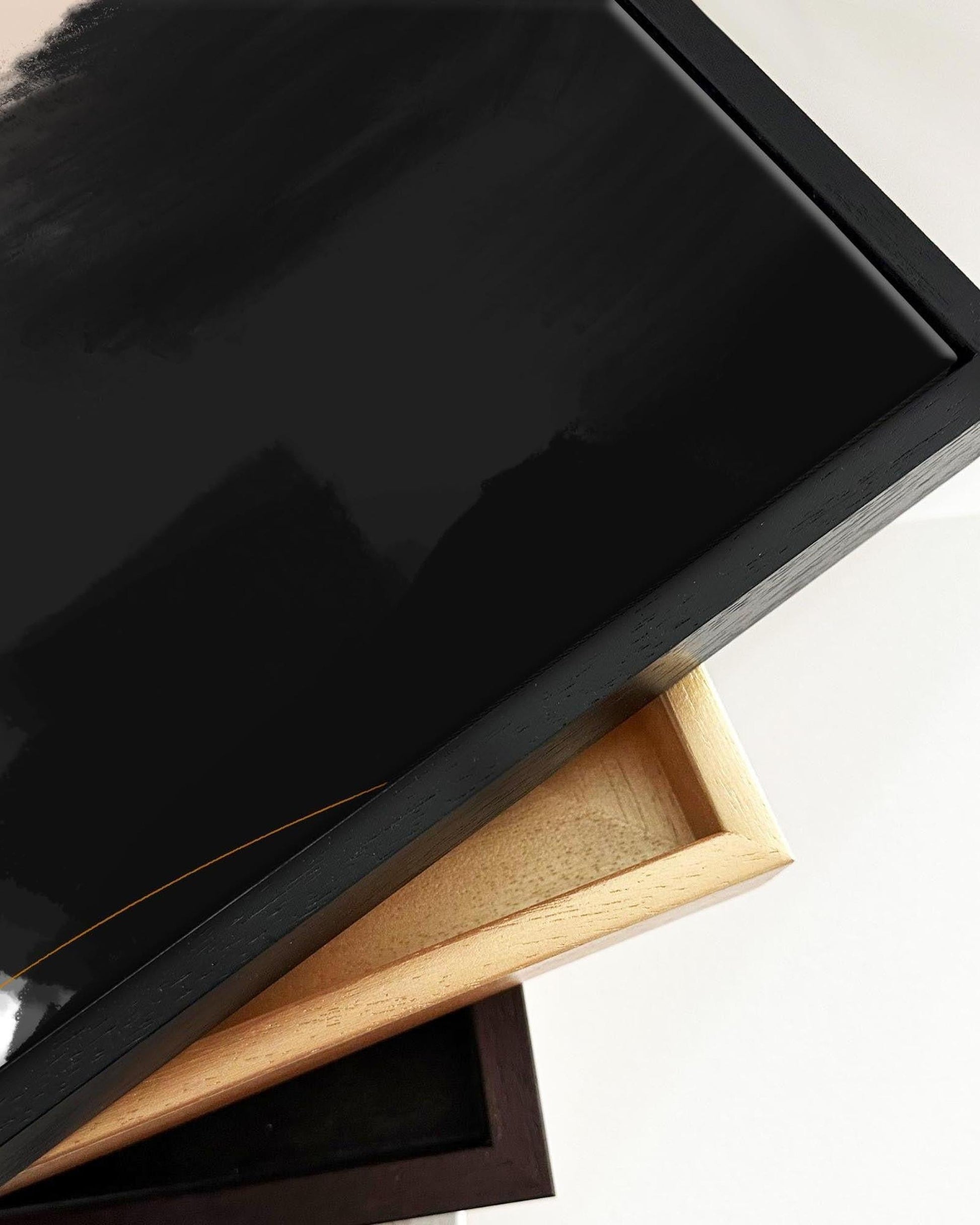 Dusty Pink Illusions Framed Canvas-Abstract House