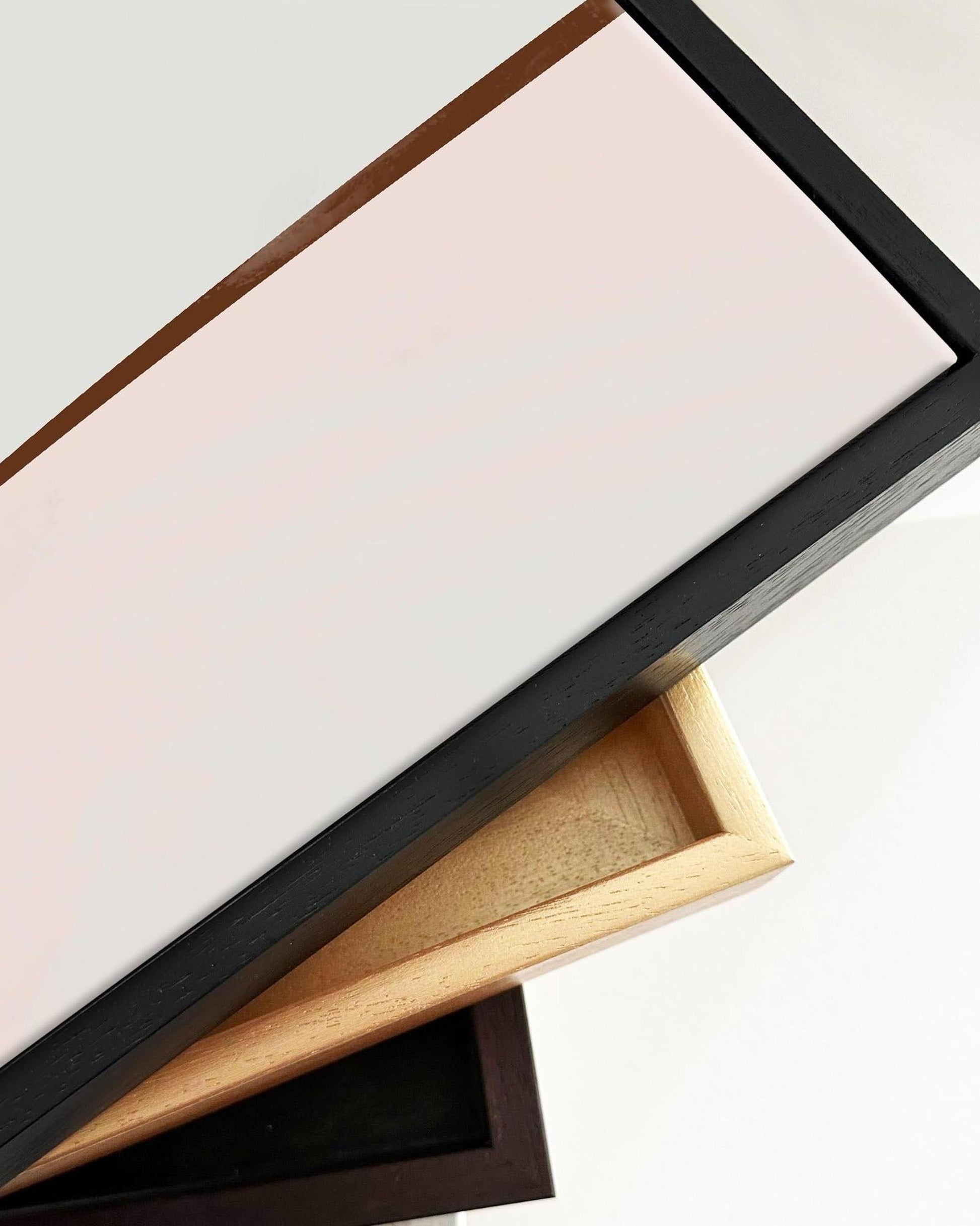 Ahead Of The Curve Framed Canvas-Abstract House