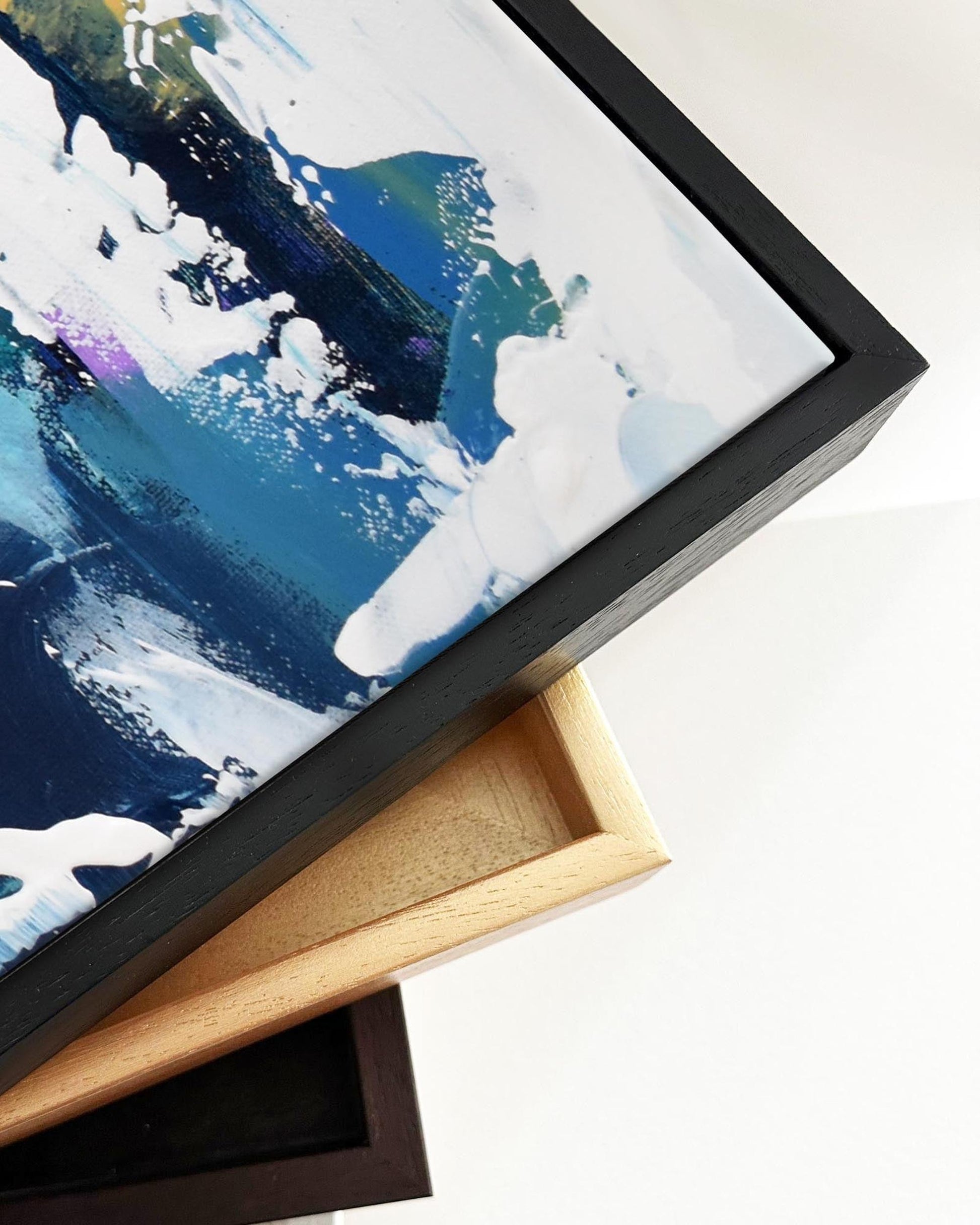 Abstract 203 Framed Canvas-Abstract House