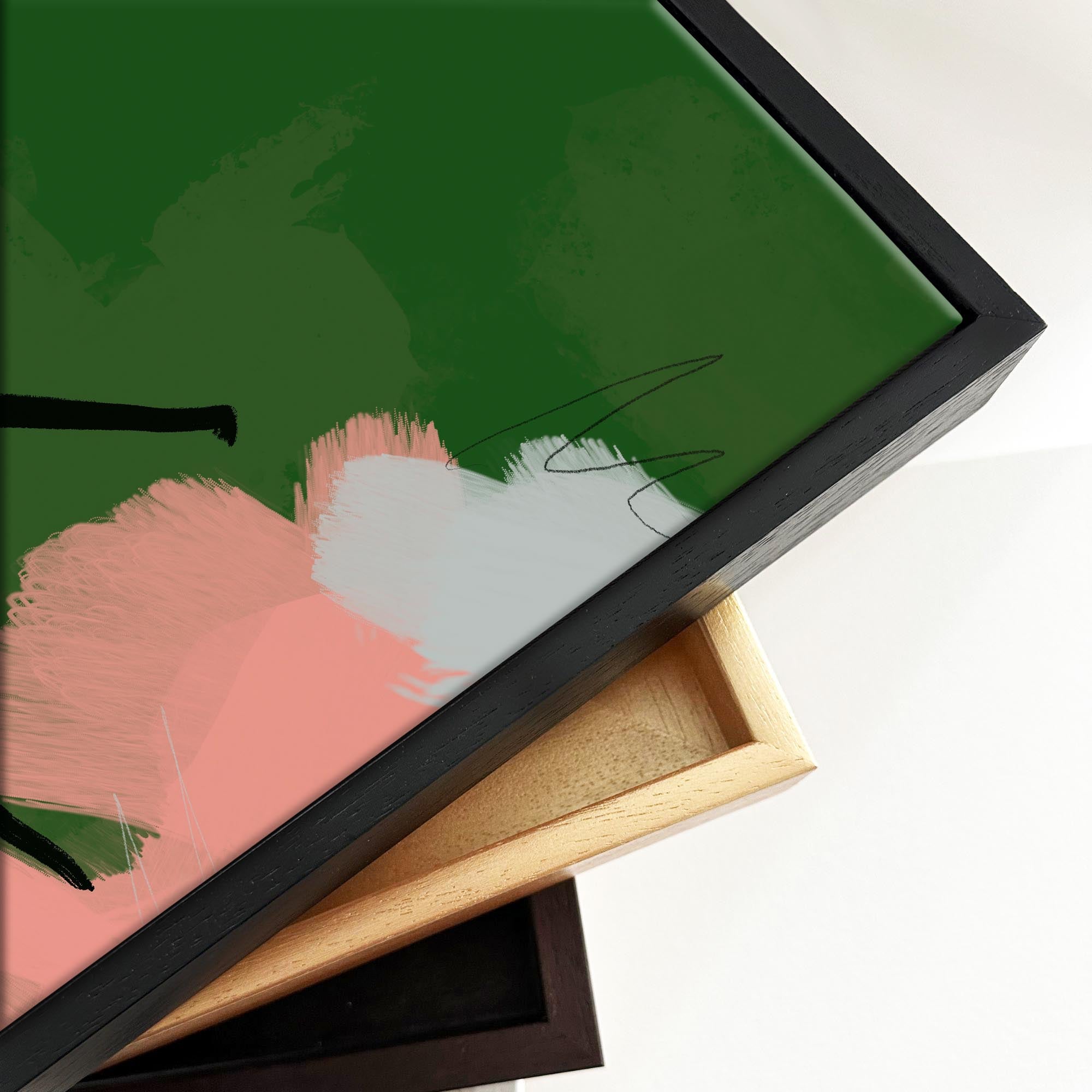 Lily Pond Framed Canvas
