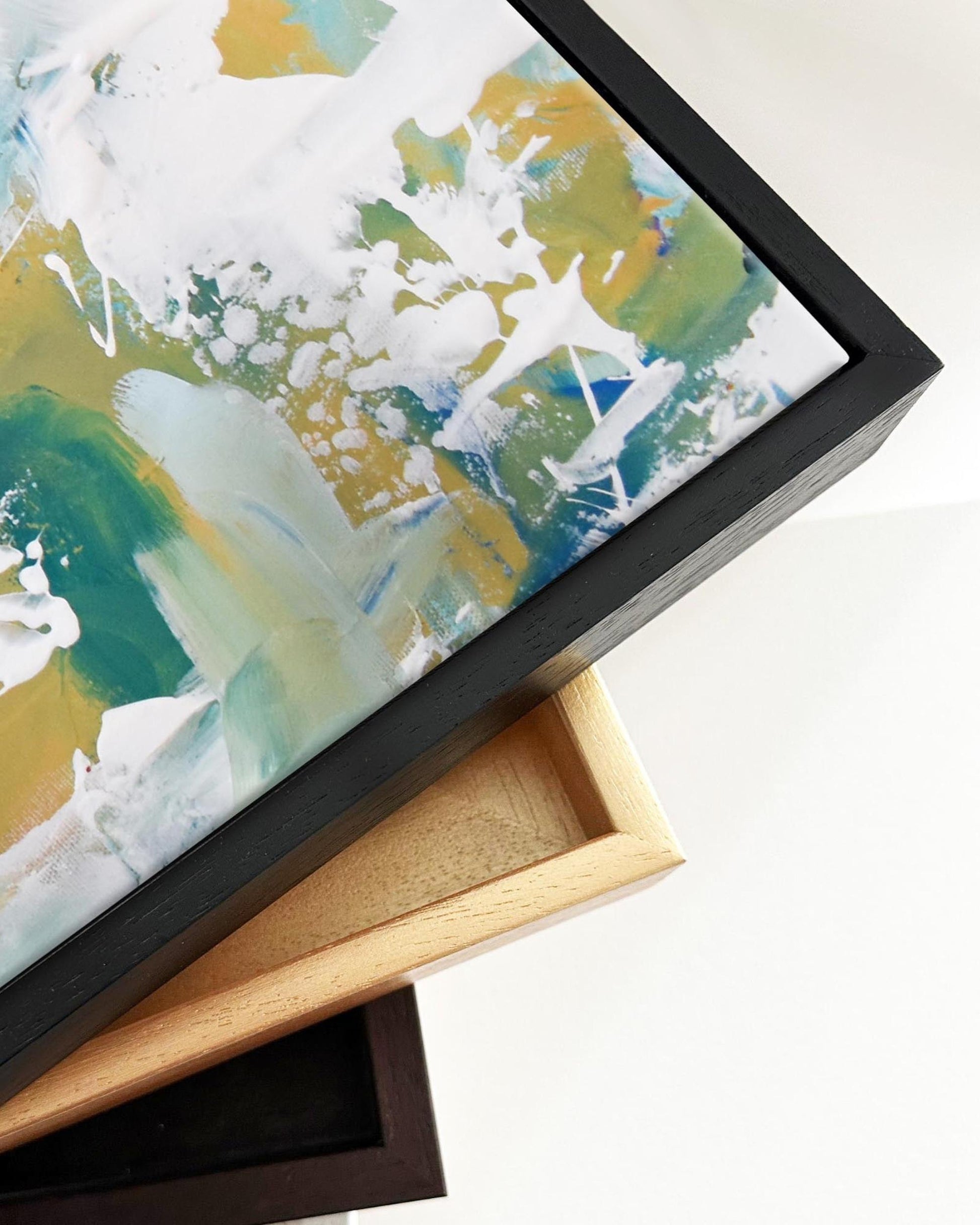 Abstract 204 Framed Canvas-Abstract House