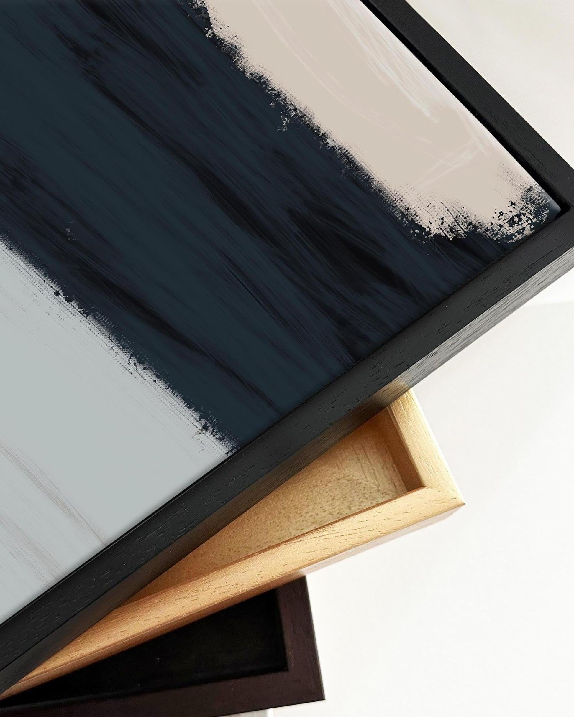 Untitled I Framed Canvas-Abstract House