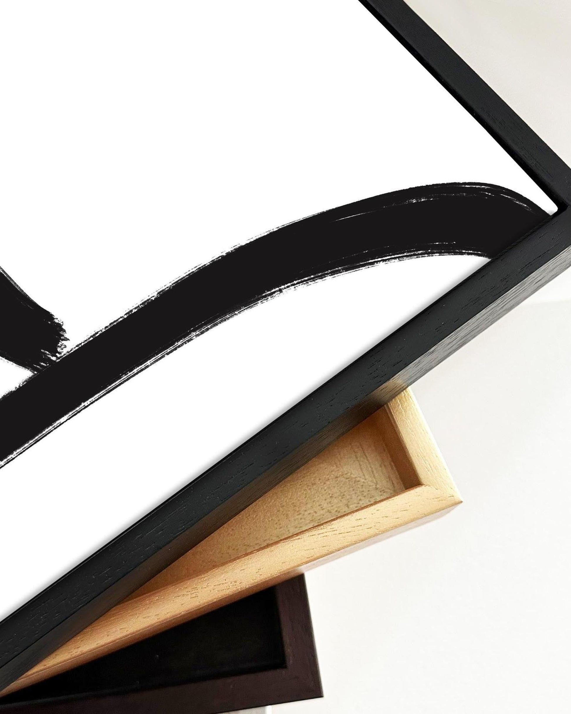 Abstract Study VIII Framed Canvas-Abstract House