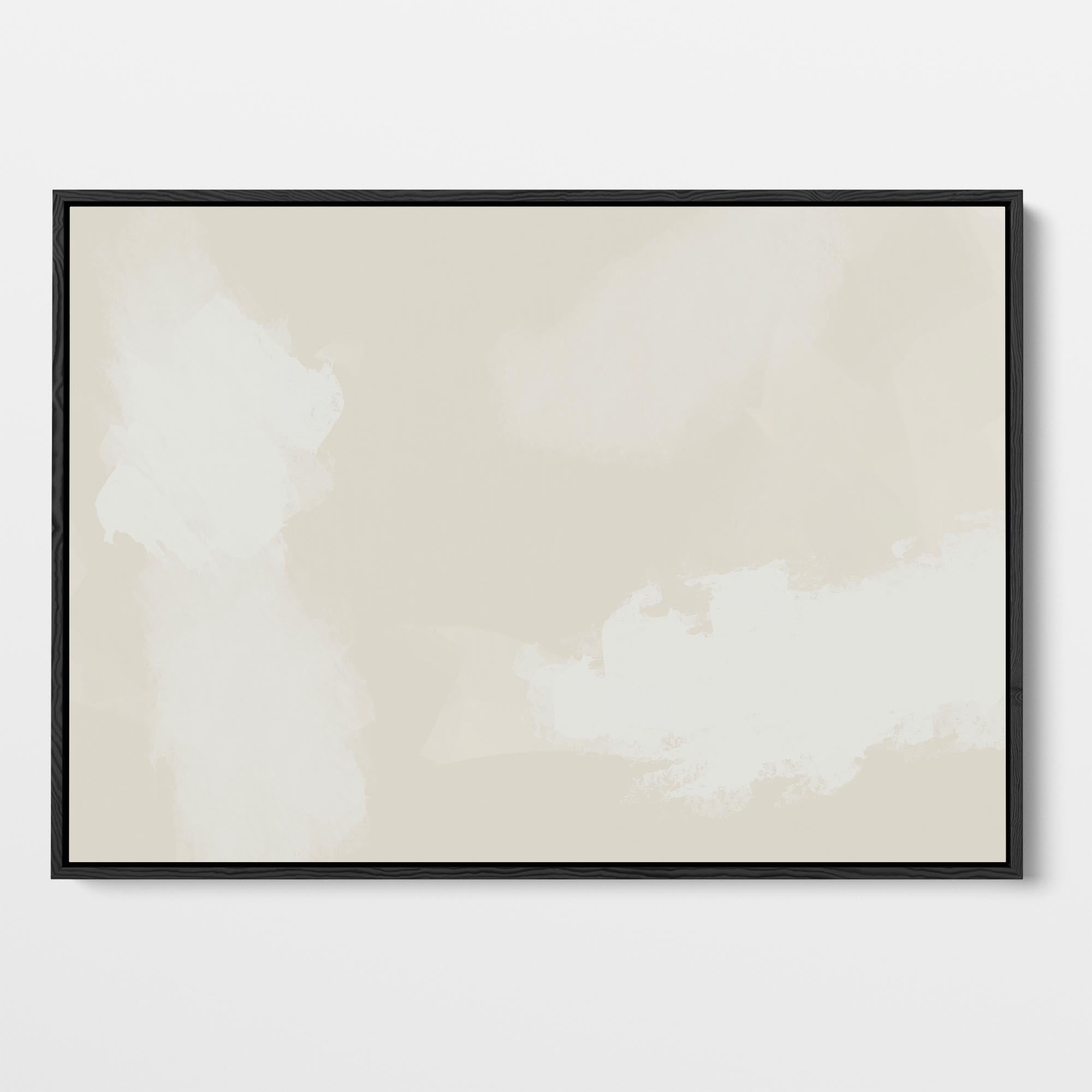 Neutral Skies Framed Canvas