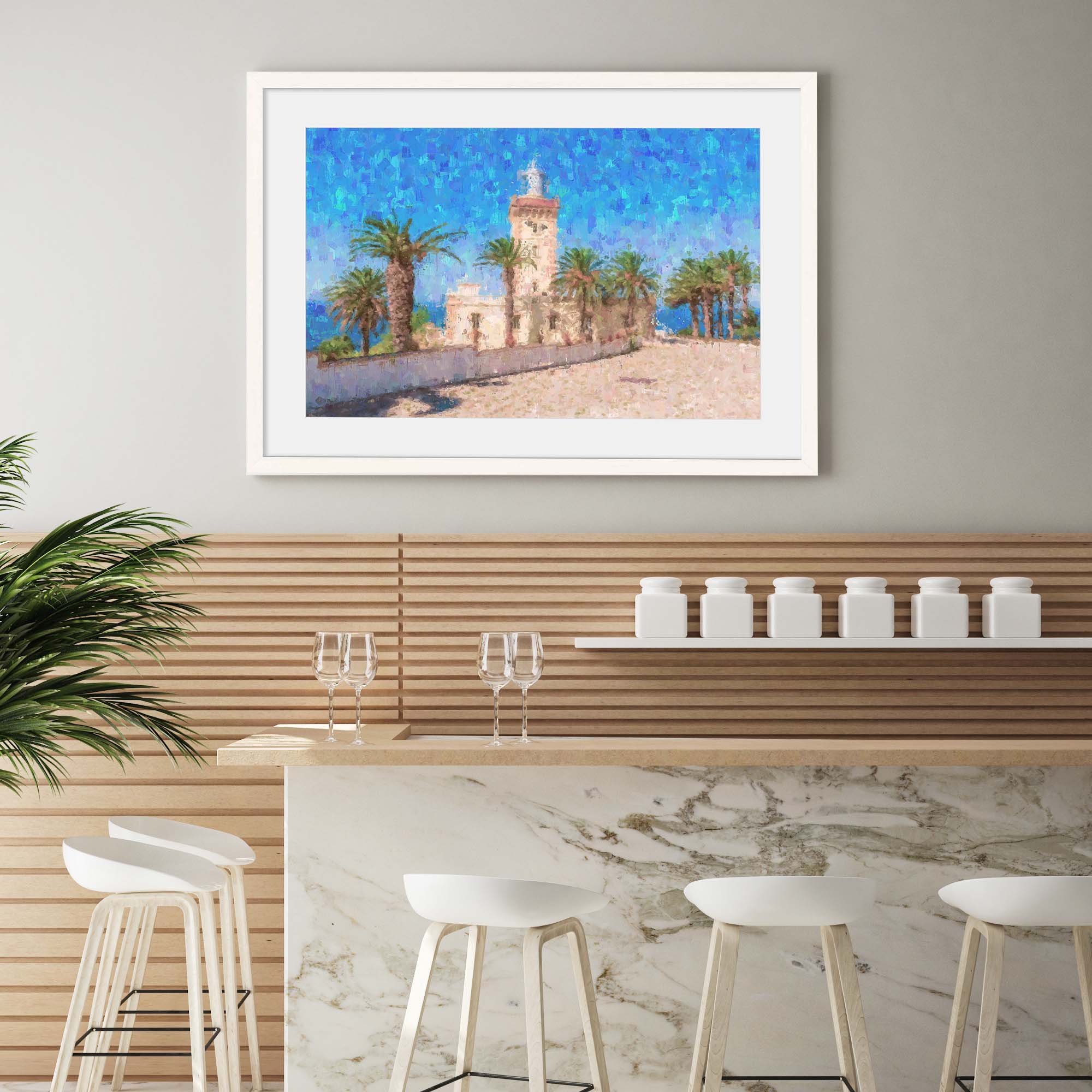Cape Spartel Morocco Art Print-Abstract House