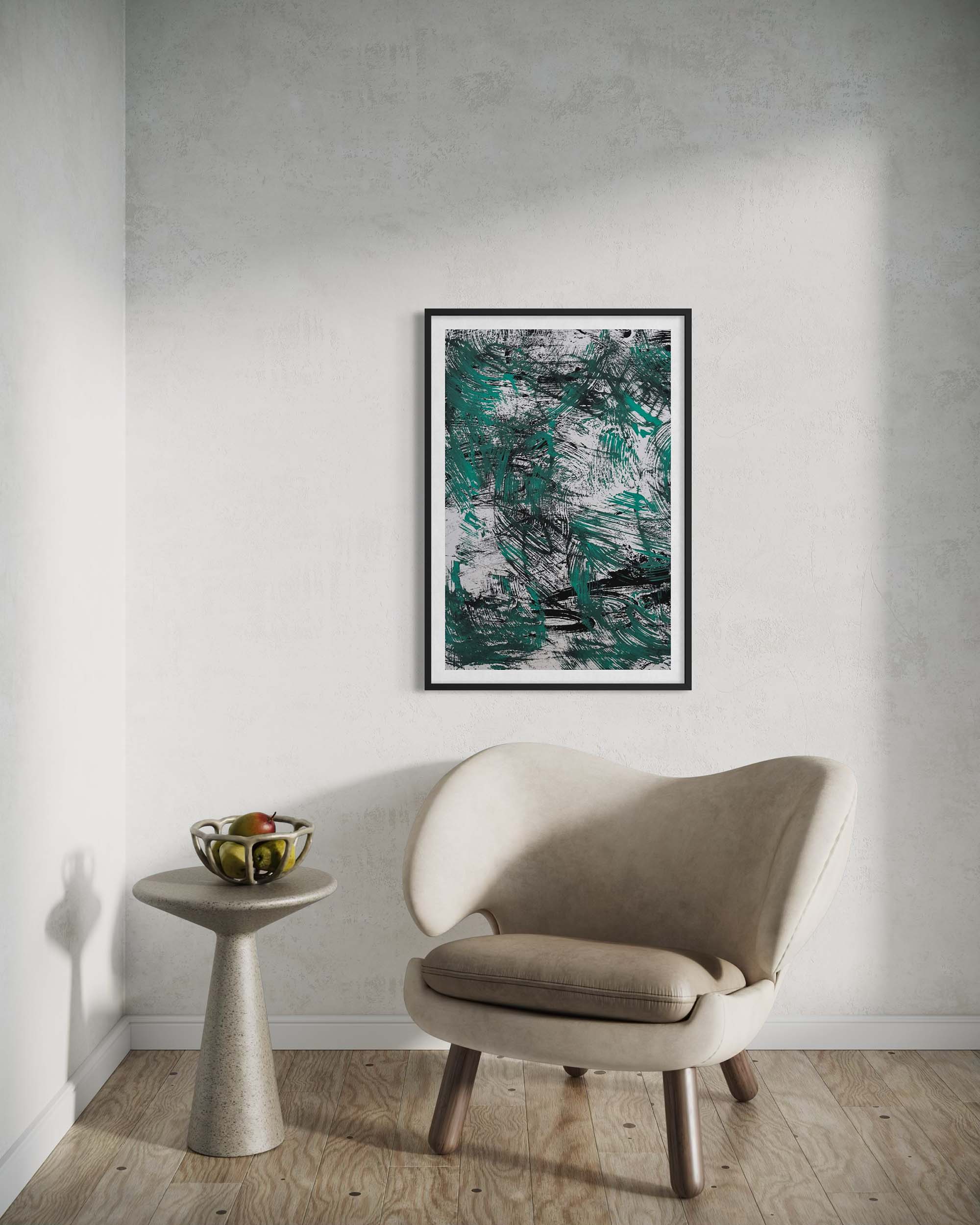 Paper Planes III | Framed Original Painting