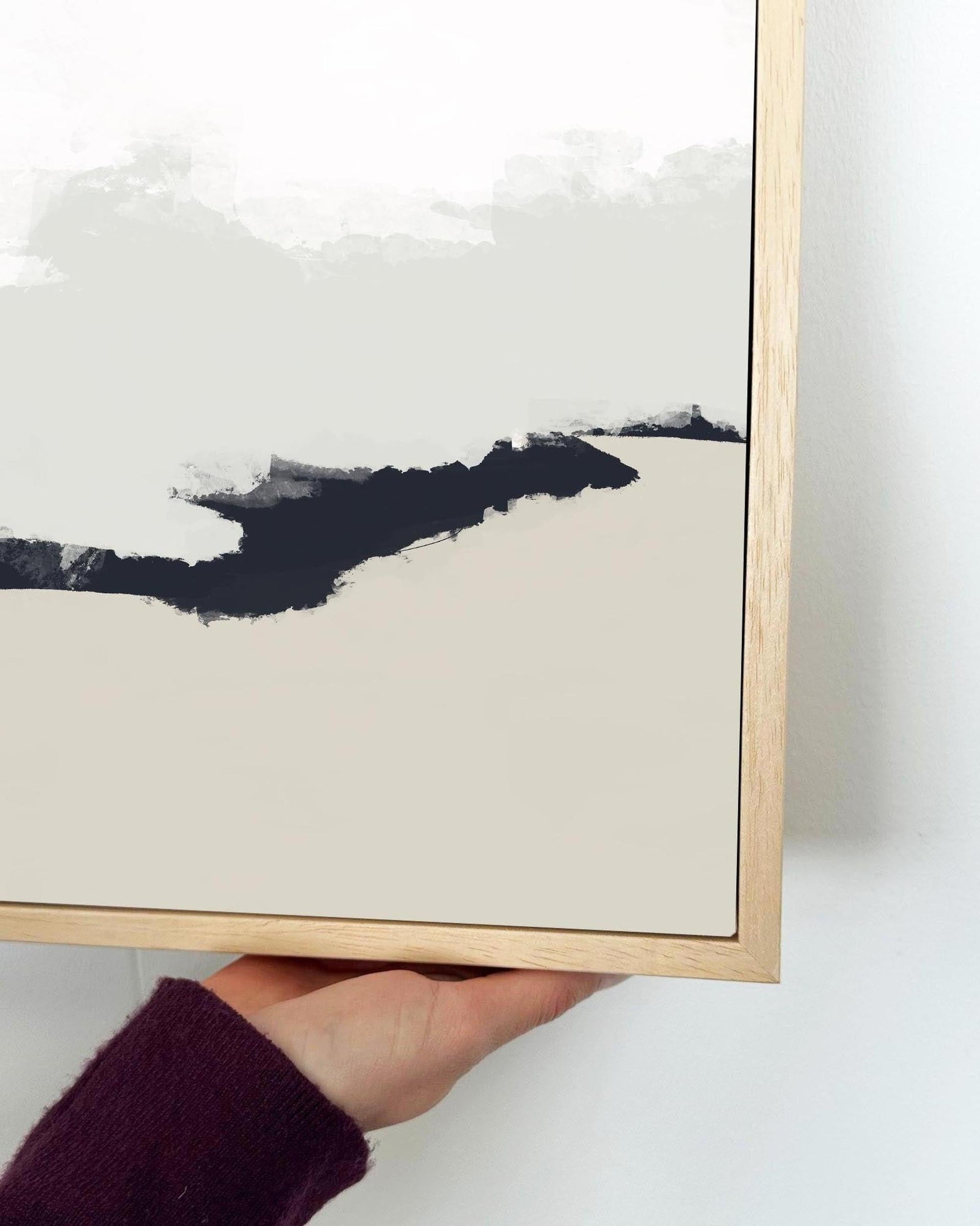 Fading Coastline-Abstract House