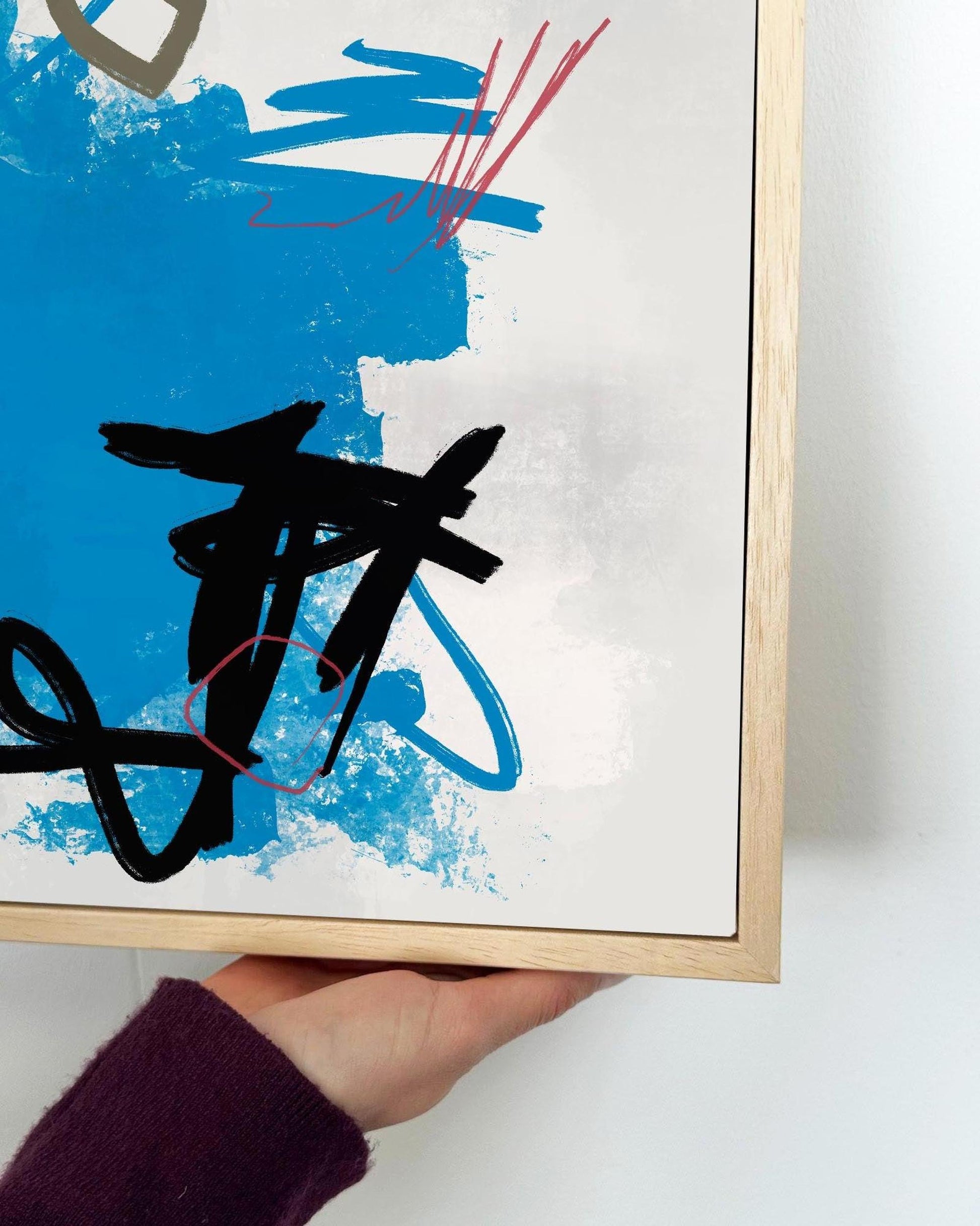 Epitome Of Youth Framed Canvas-Abstract House